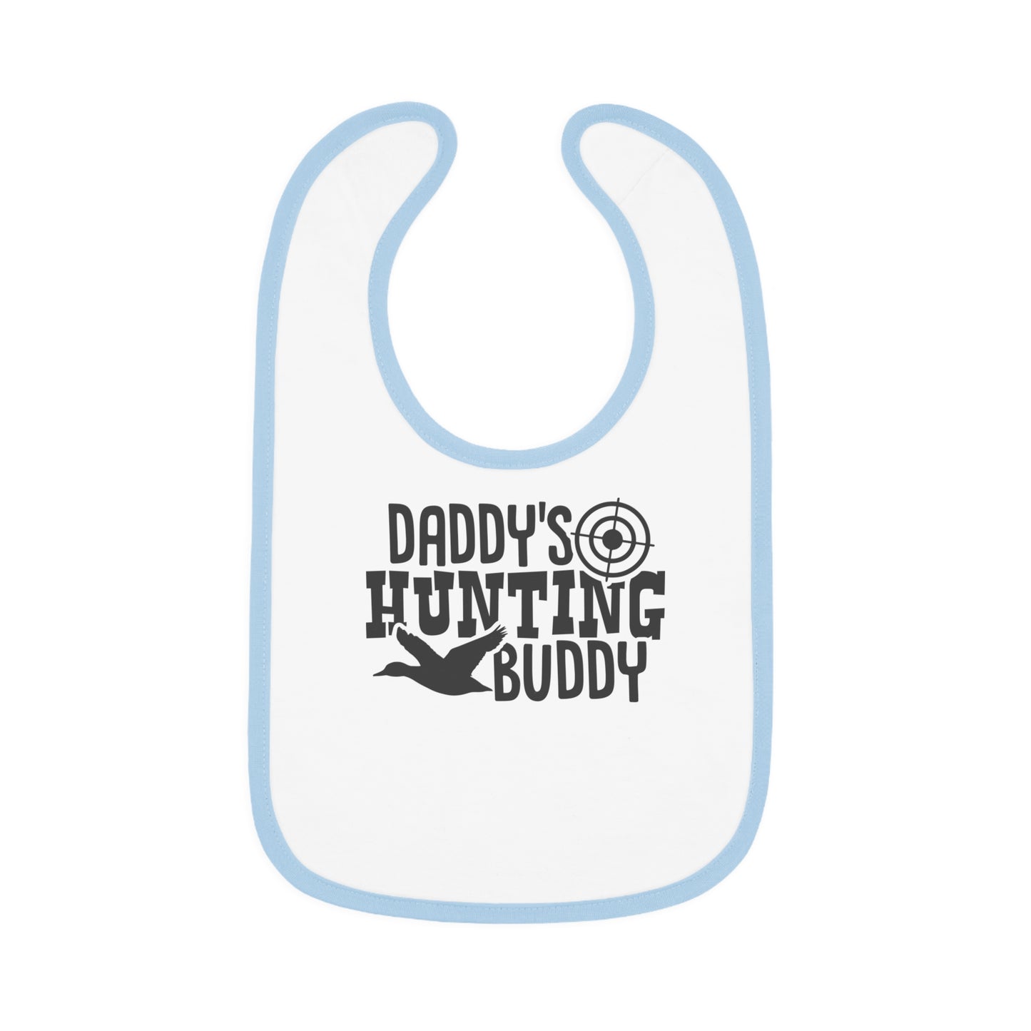 Daddy's Hunting Buddy Baby Jersey Bib