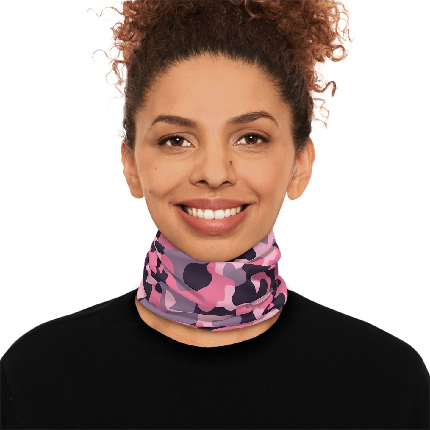 Pink Camo Neck Gaiter