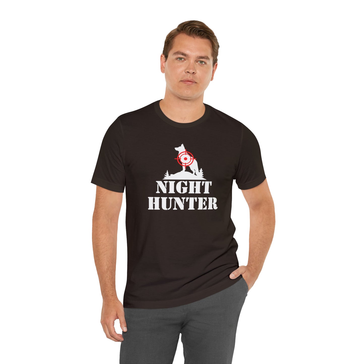 Coyote Night Hunter Red Dot T-Shirt