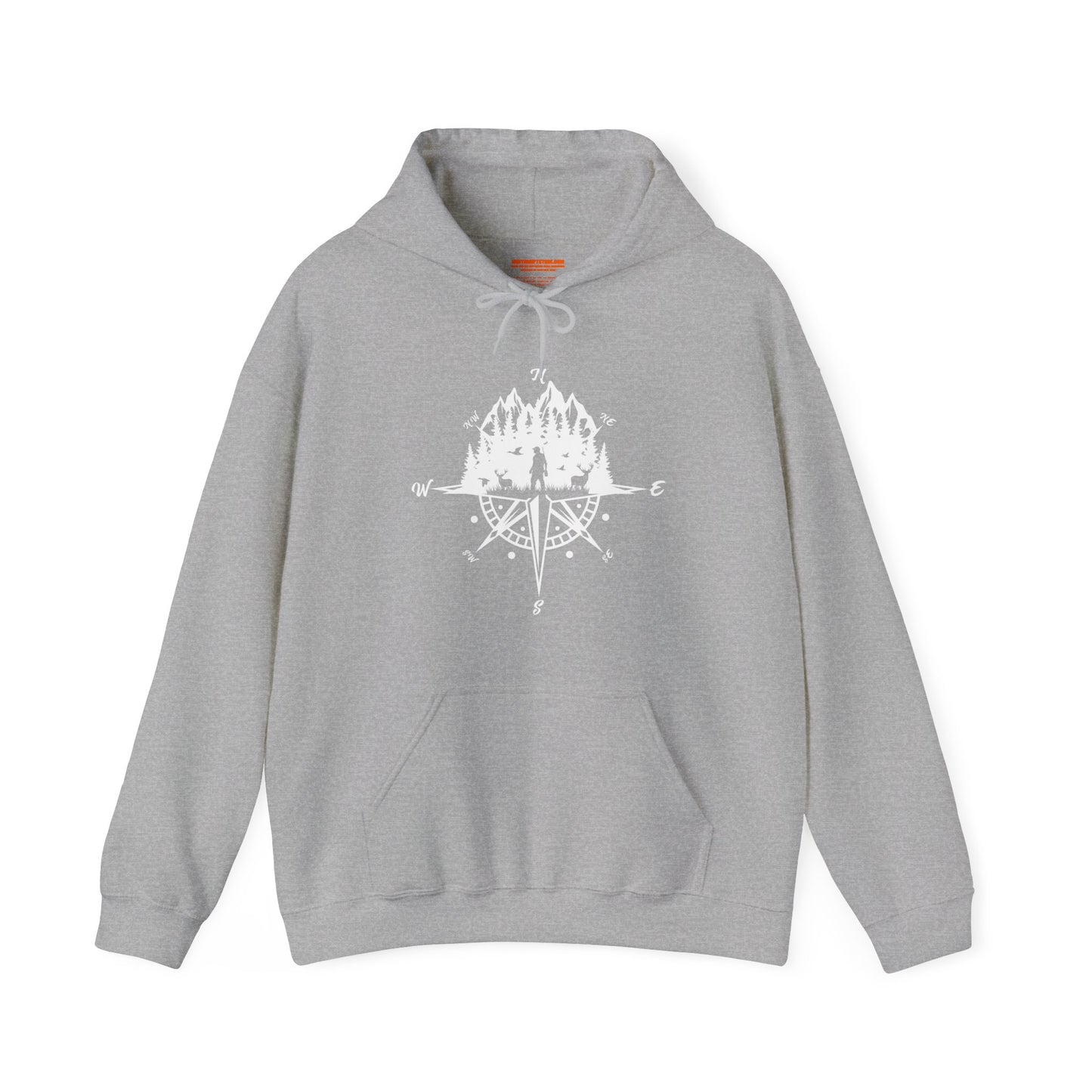 Hunting Compass Hooded Sweatshirt