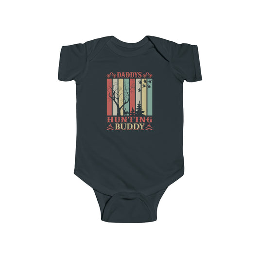 Daddy's Hunting Buddy Infant Fine Jersey Bodysuit