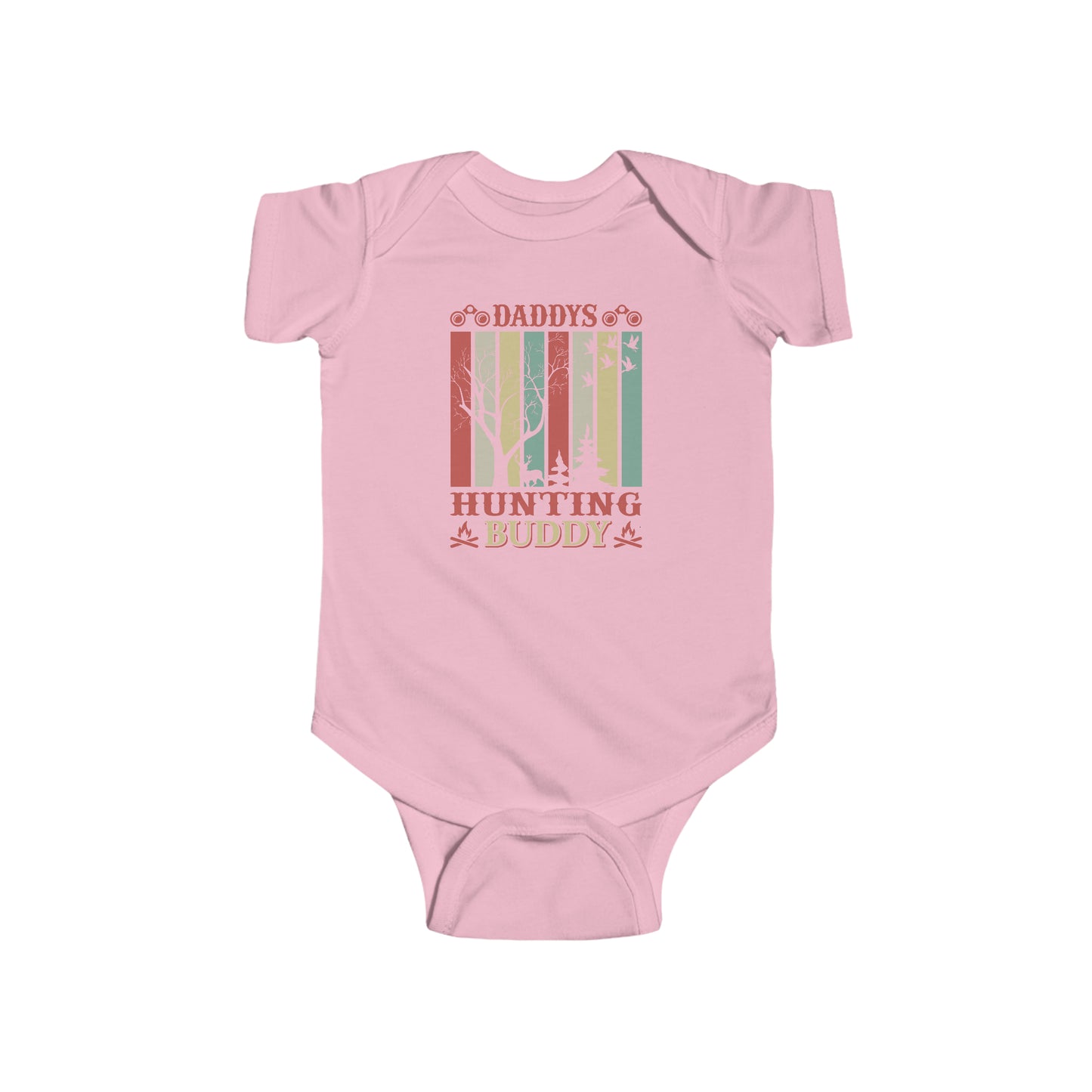 Daddy's Hunting Buddy Infant Fine Jersey Bodysuit