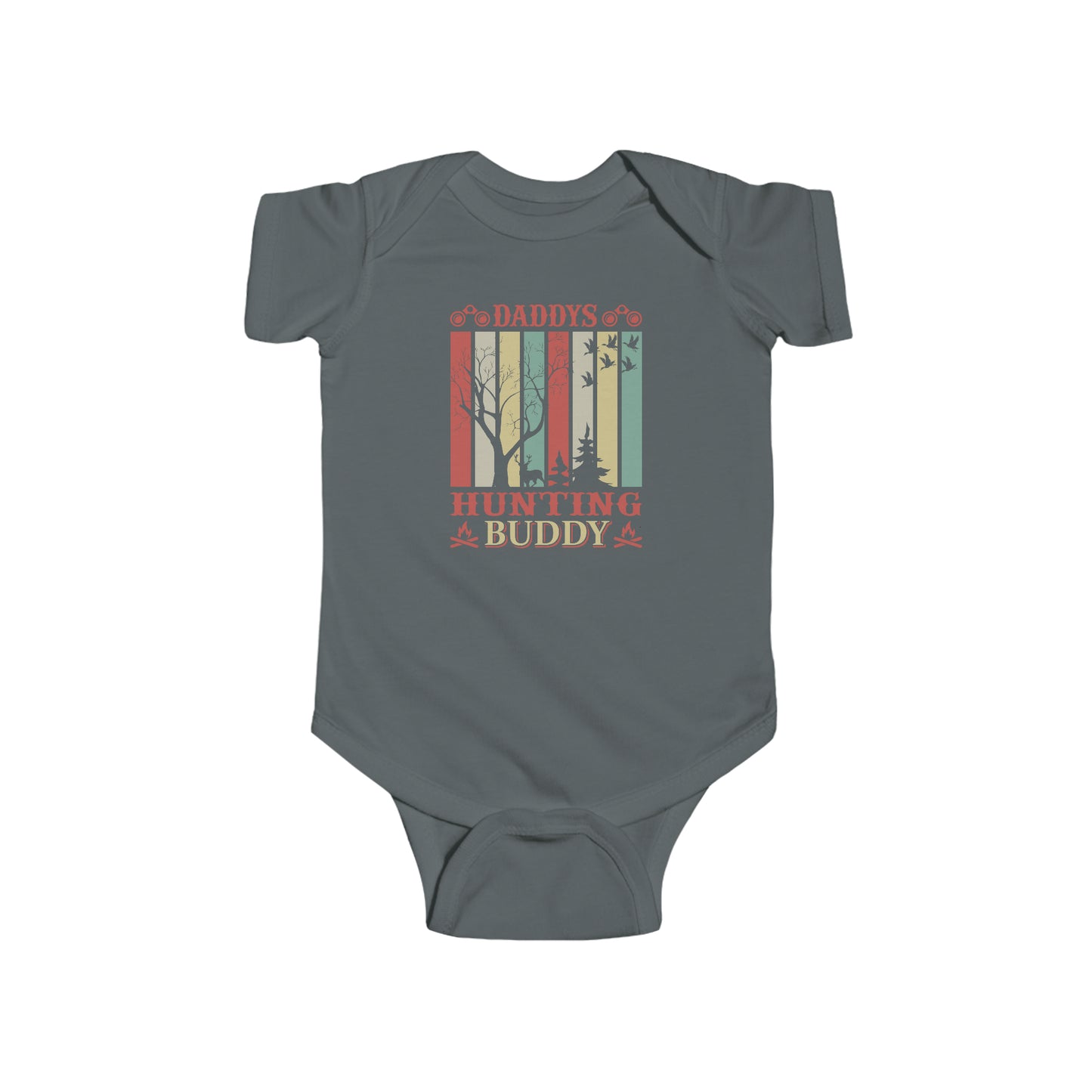 Daddy's Hunting Buddy Infant Fine Jersey Bodysuit