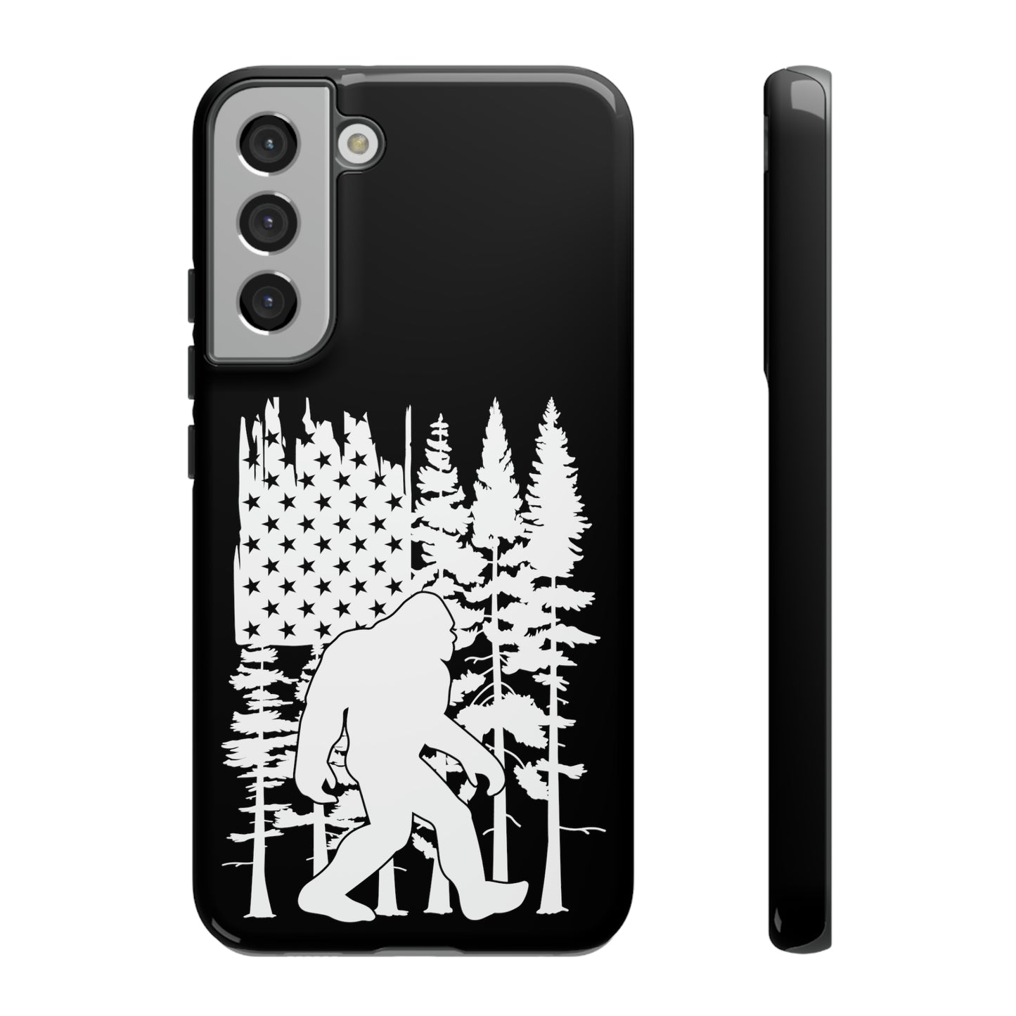 Bigfoot American Flag Phone Case