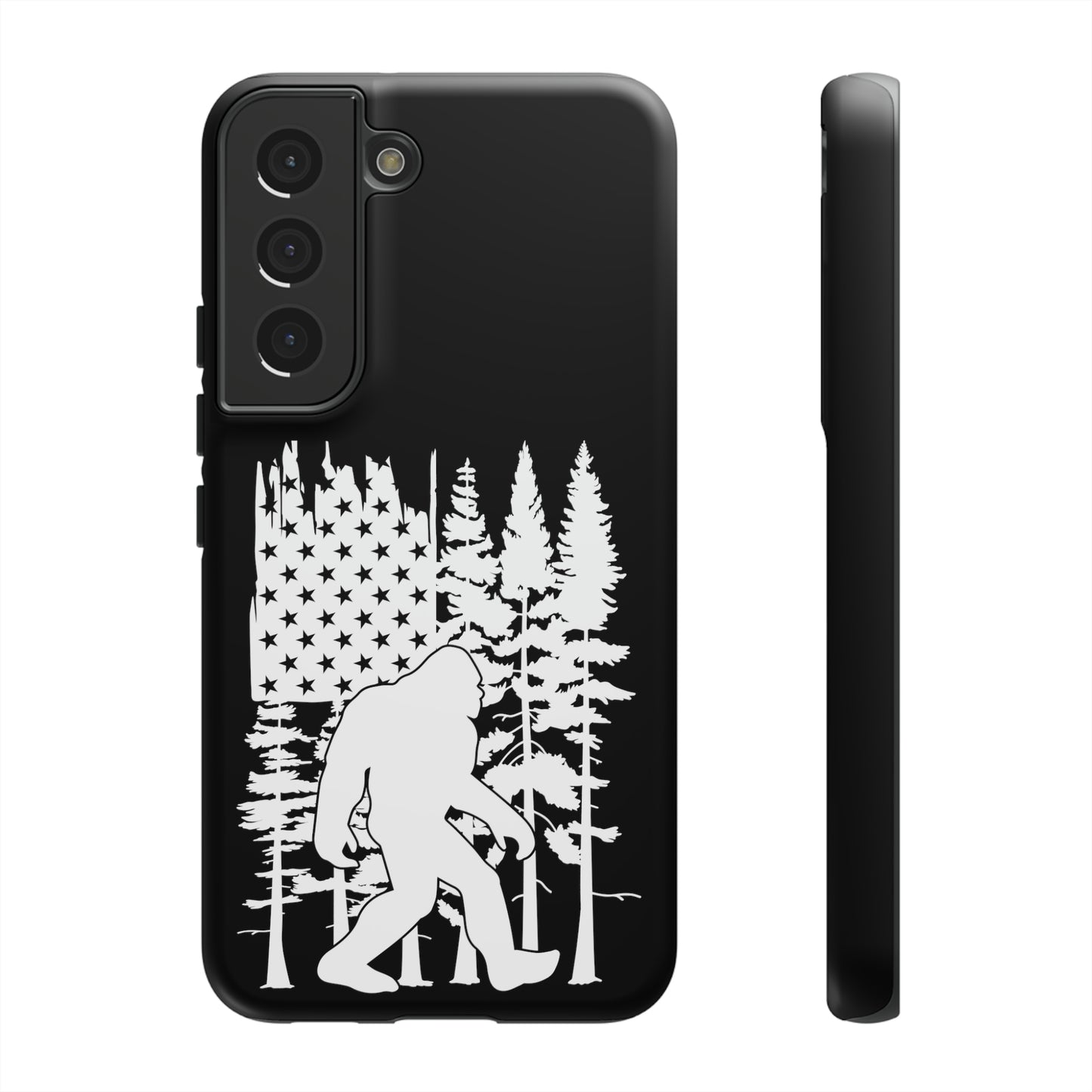 Bigfoot American Flag Phone Case