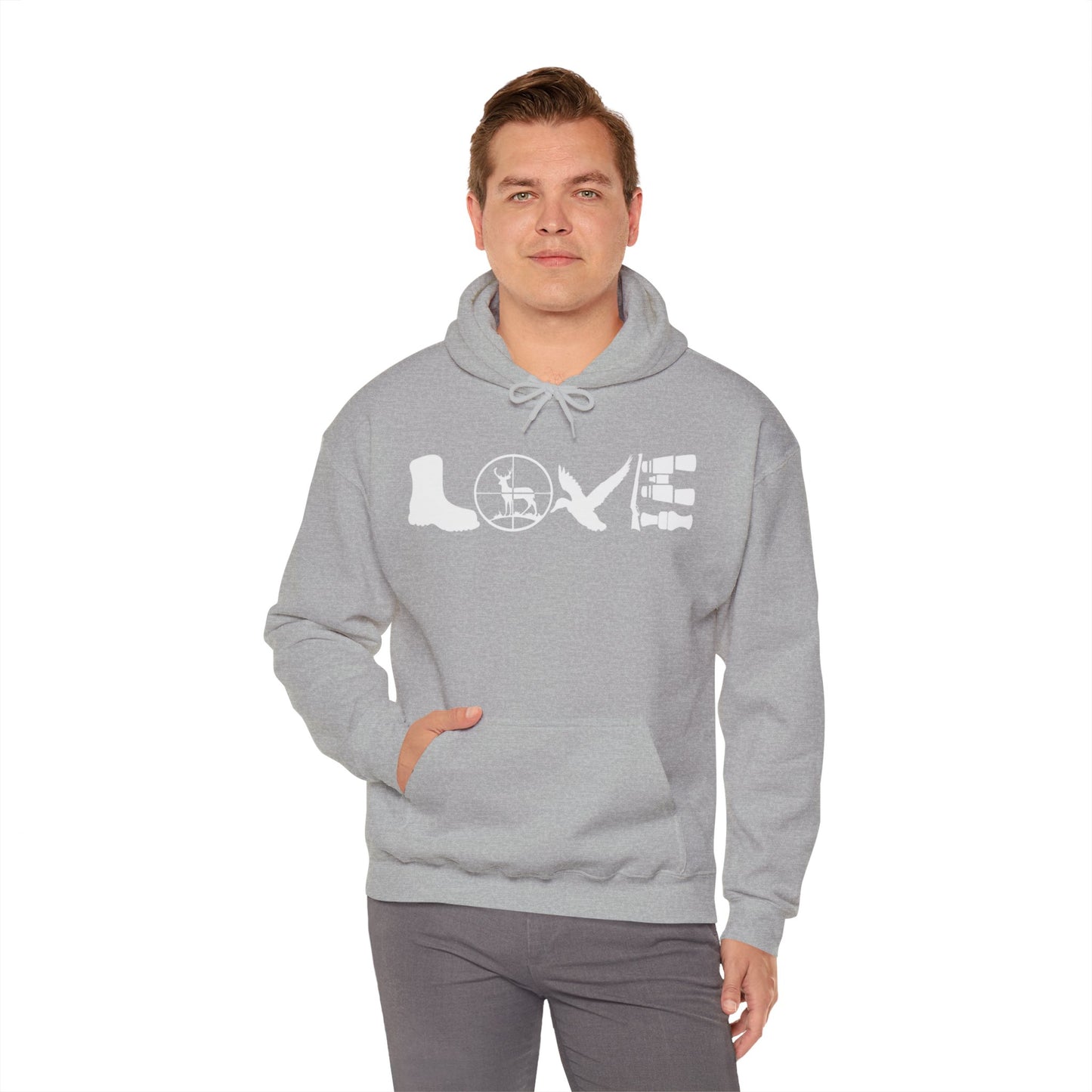 Love Hunting Hooded Sweatshirt