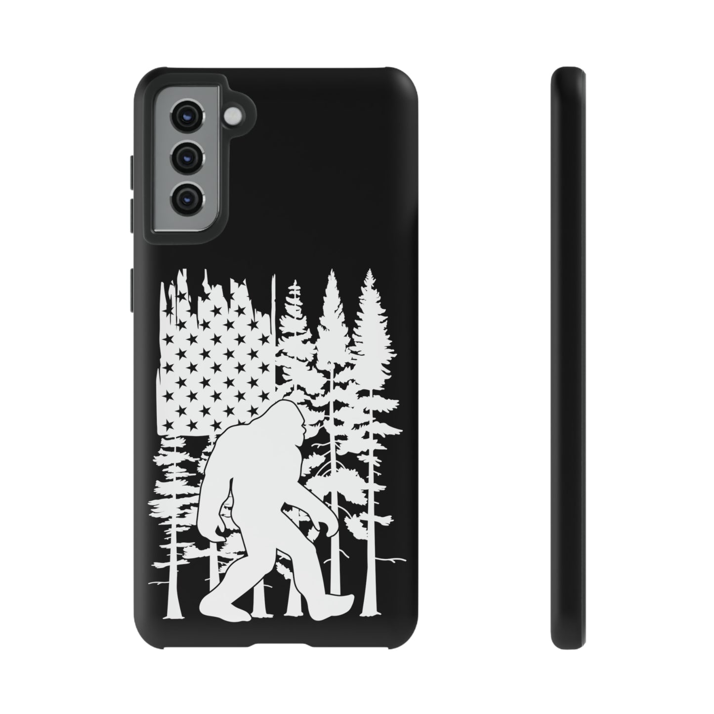 Bigfoot American Flag Phone Case