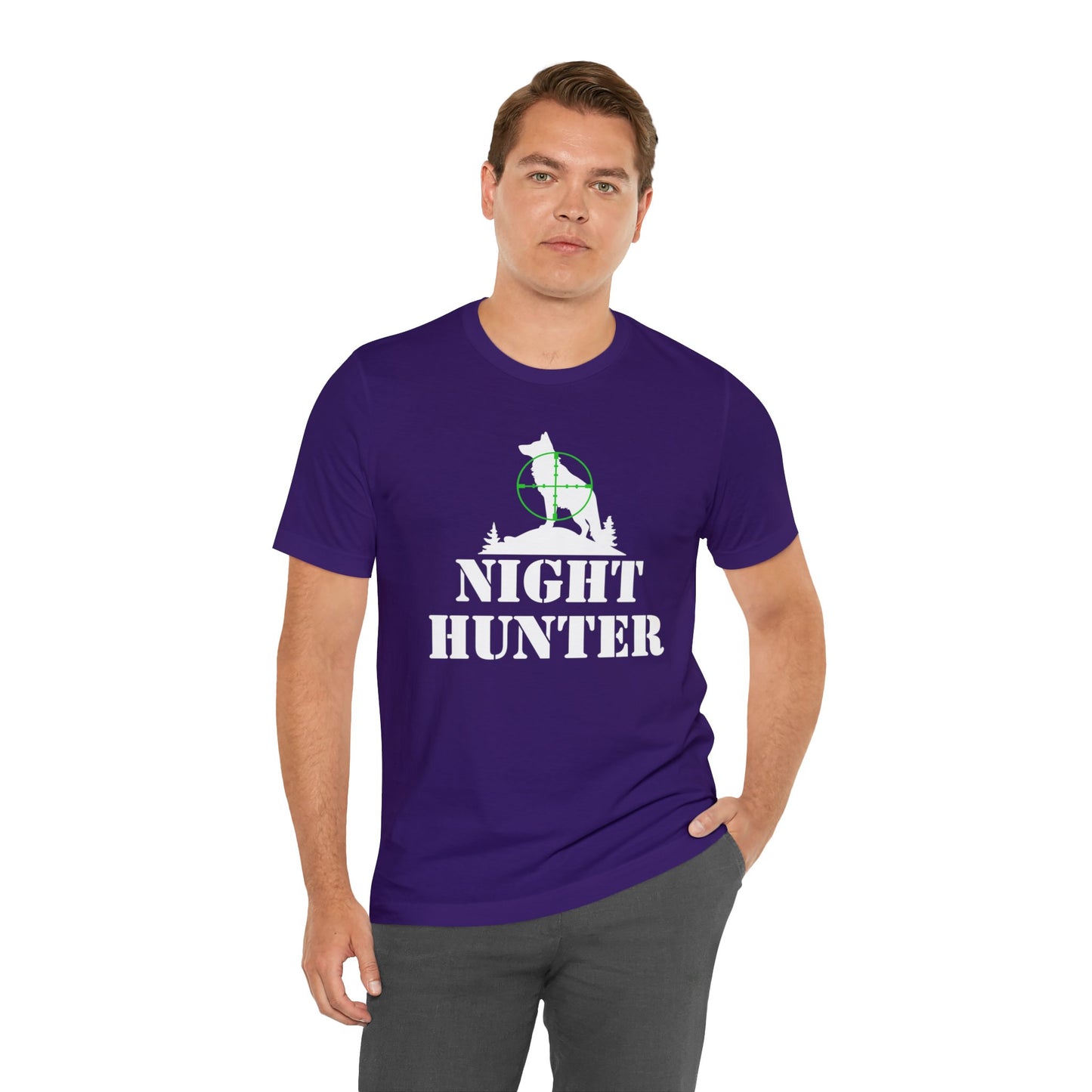 Coyote Night Hunter Green Dot T-Shirt