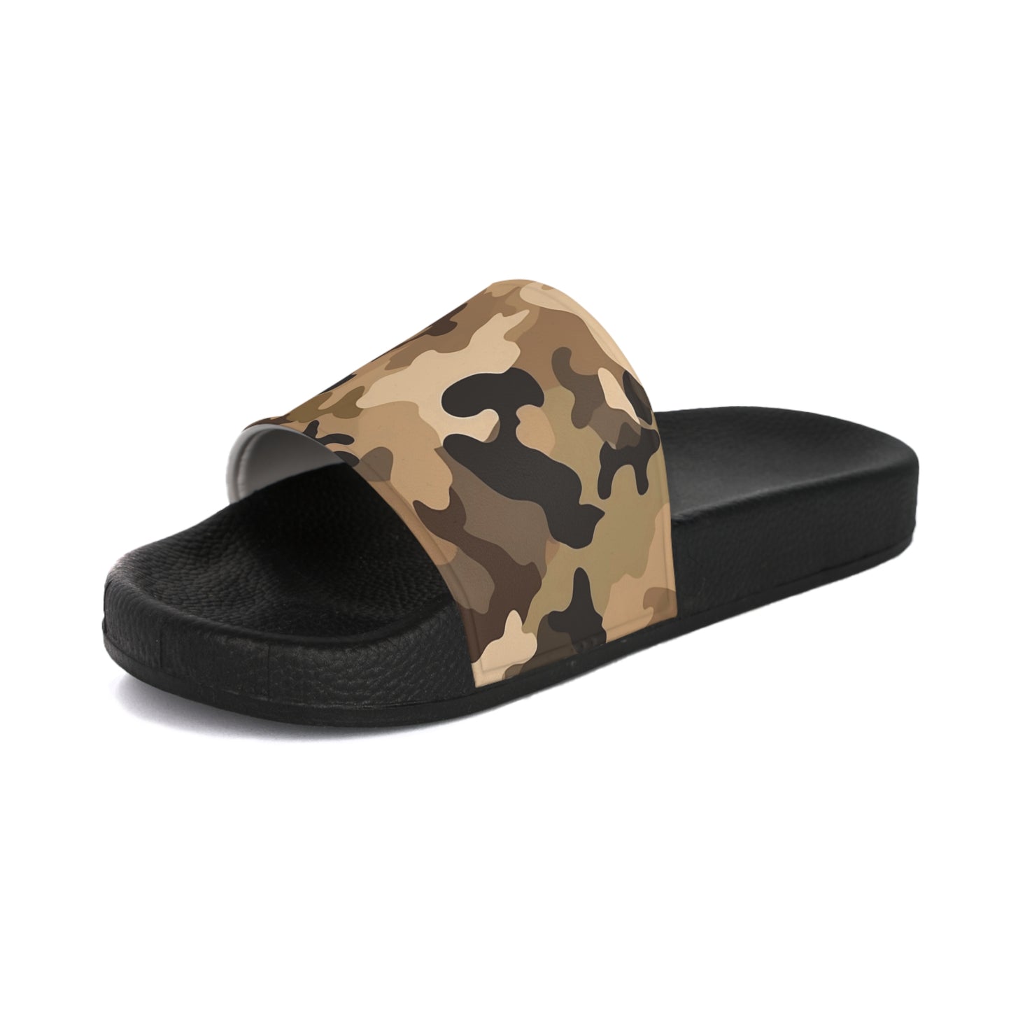 Brown Camo Slides