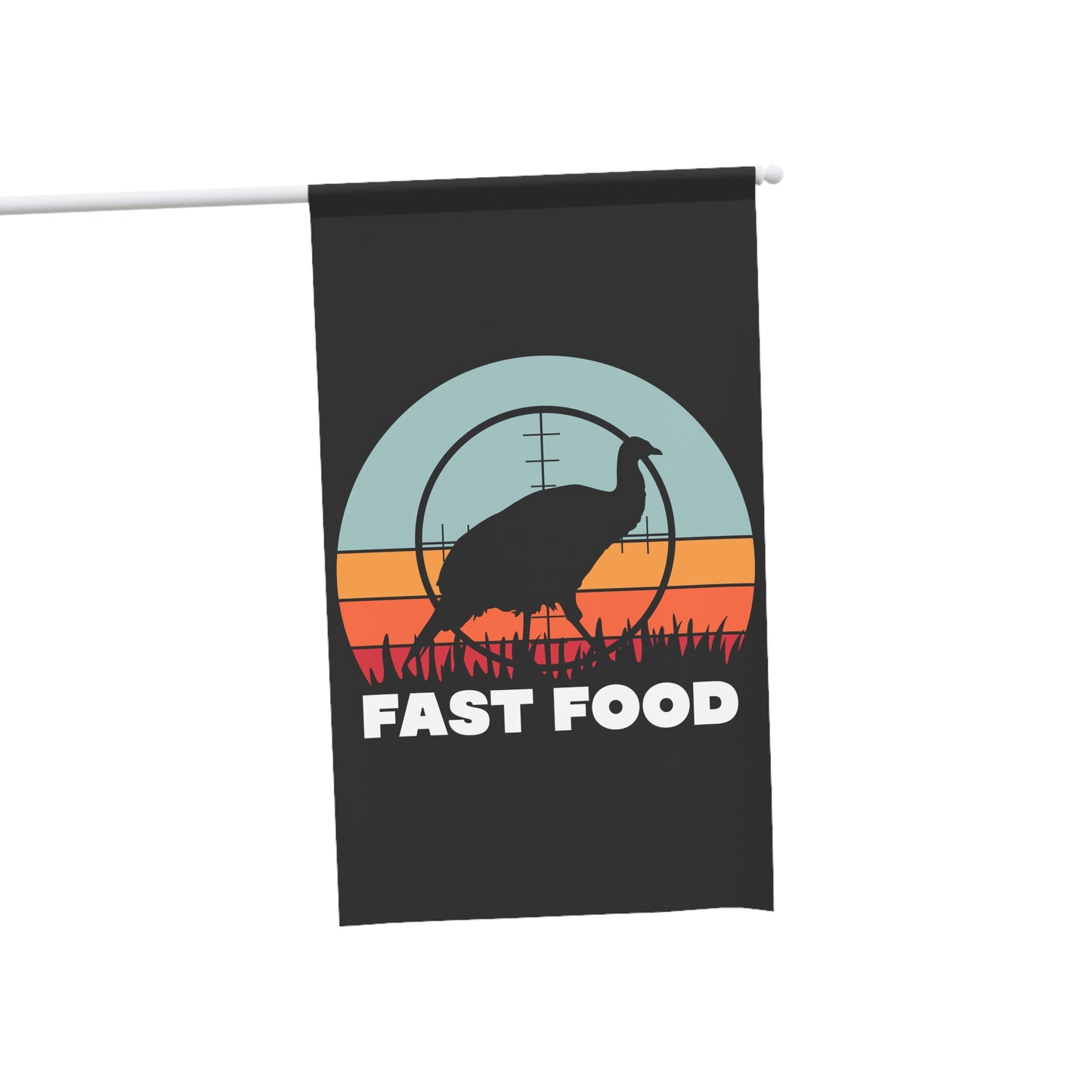 Turkey Fast Food  Flag