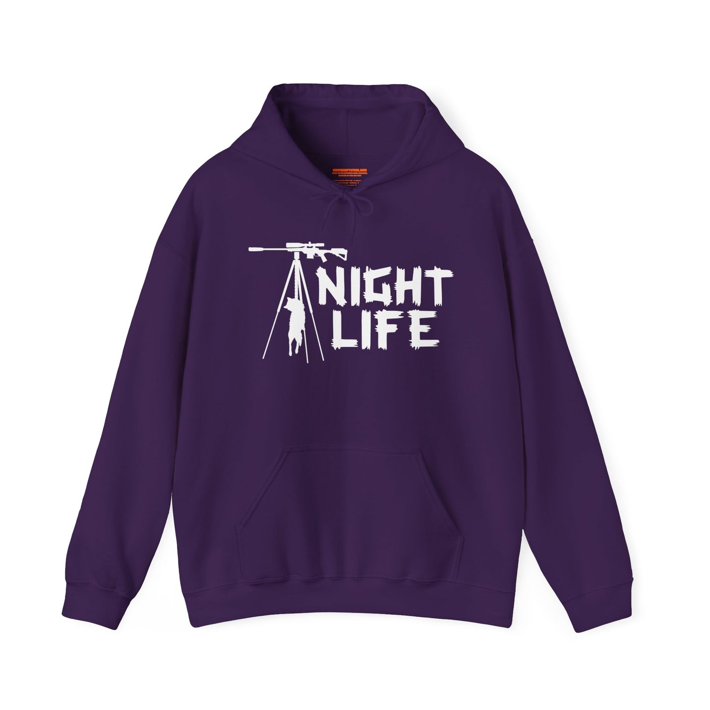 Coyote Hunting Night Night Life Hooded Sweatshirt