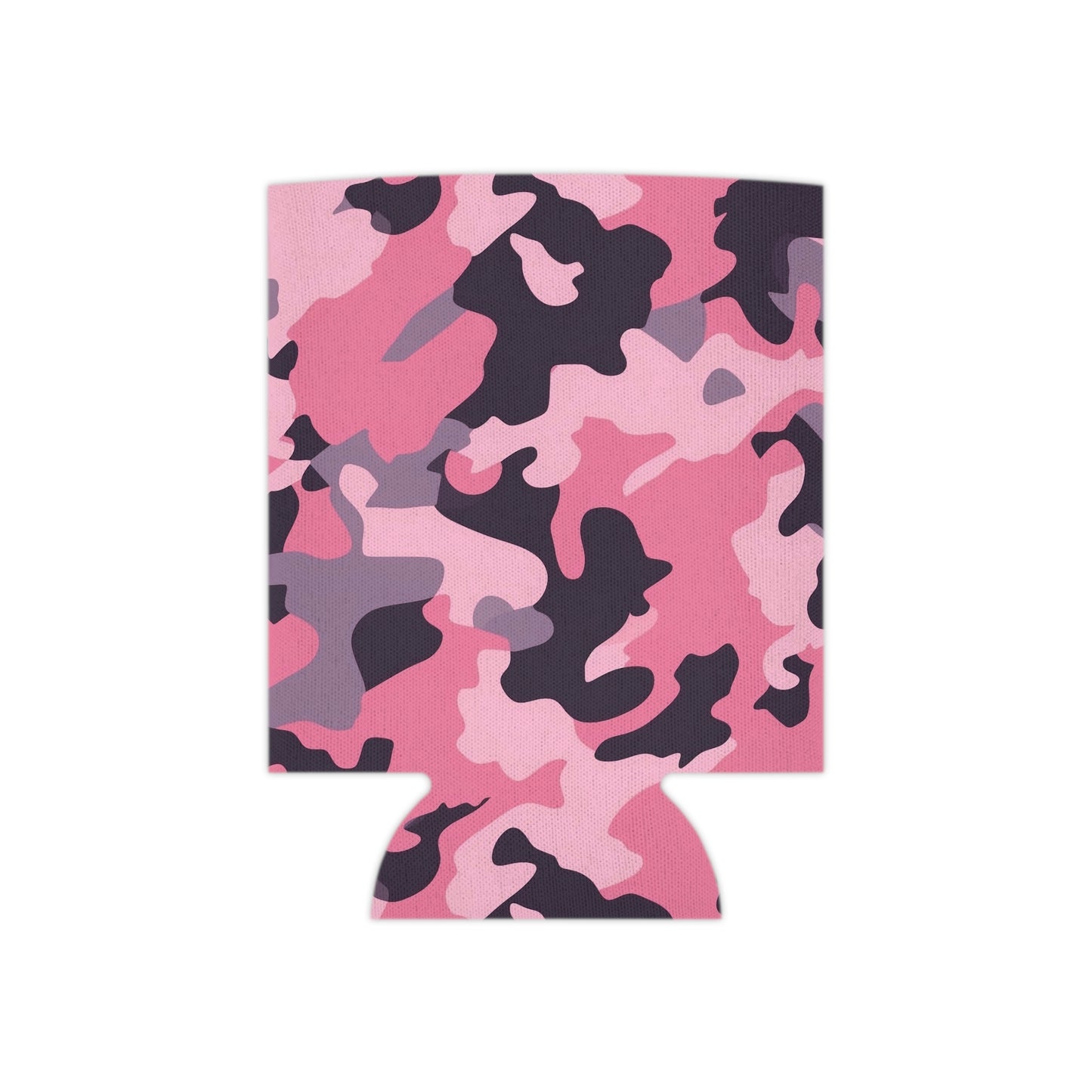 Pink Camo Can Cooler