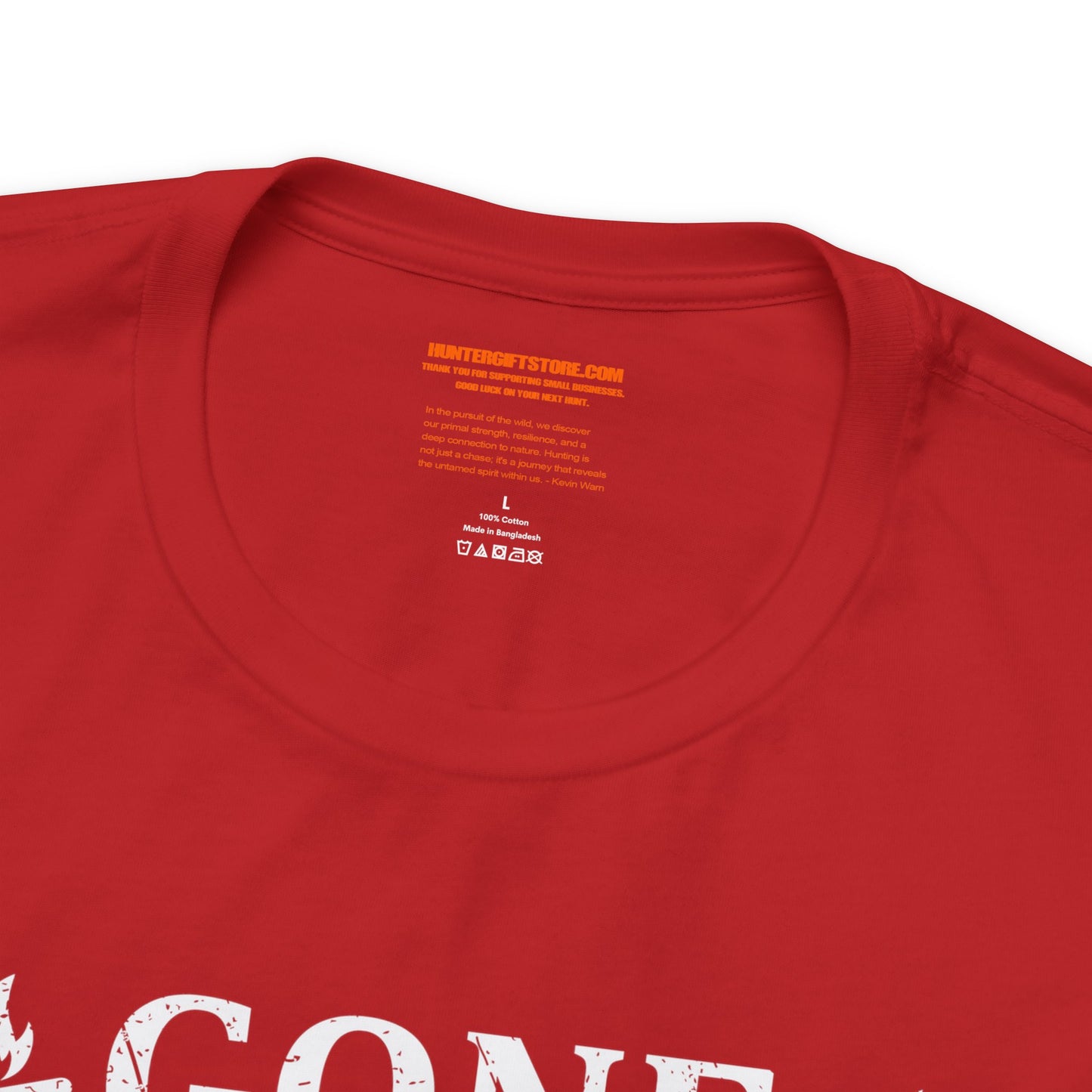 Gone Fishing Be Back Soon for Hunting T-Shirt