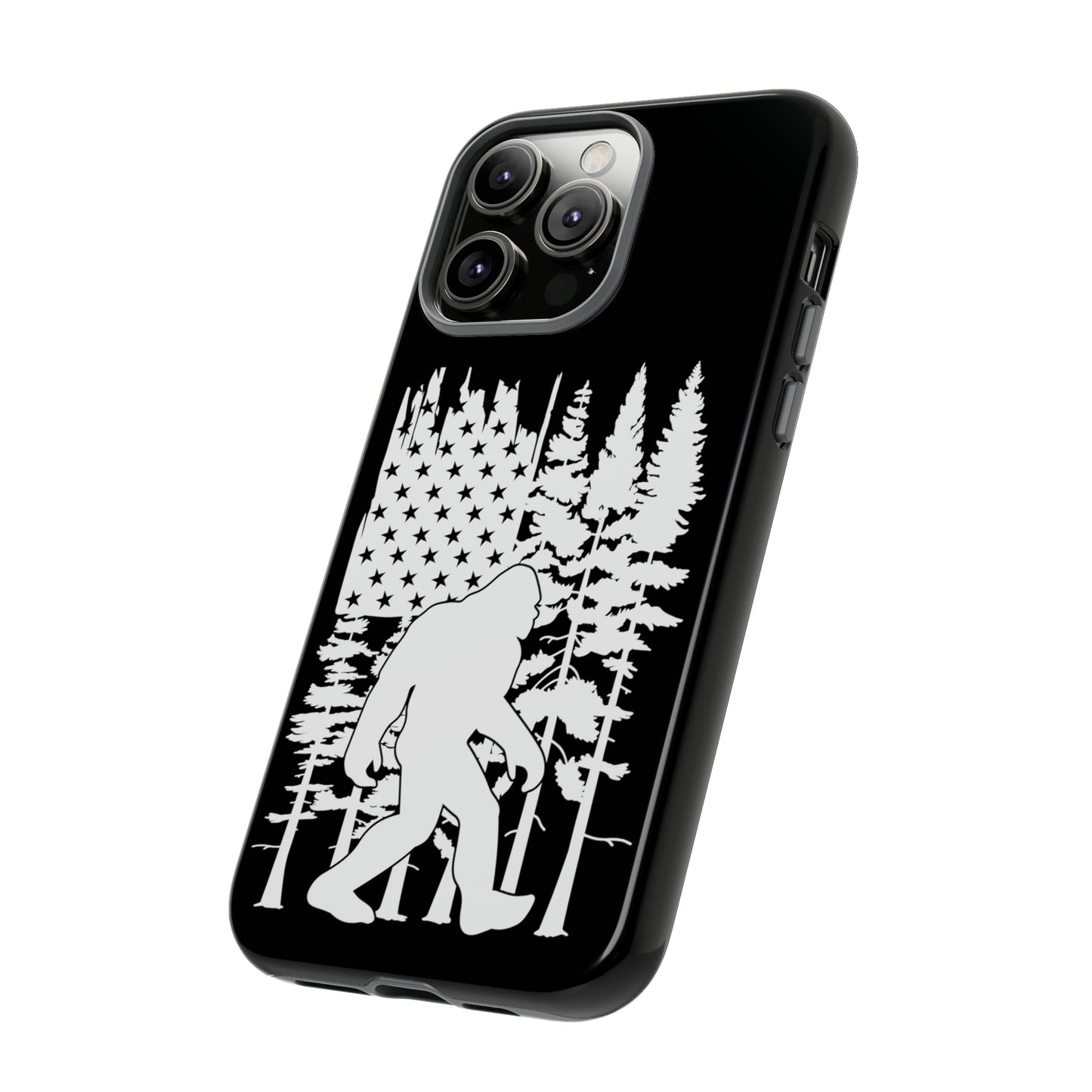 Bigfoot American Flag Phone Case