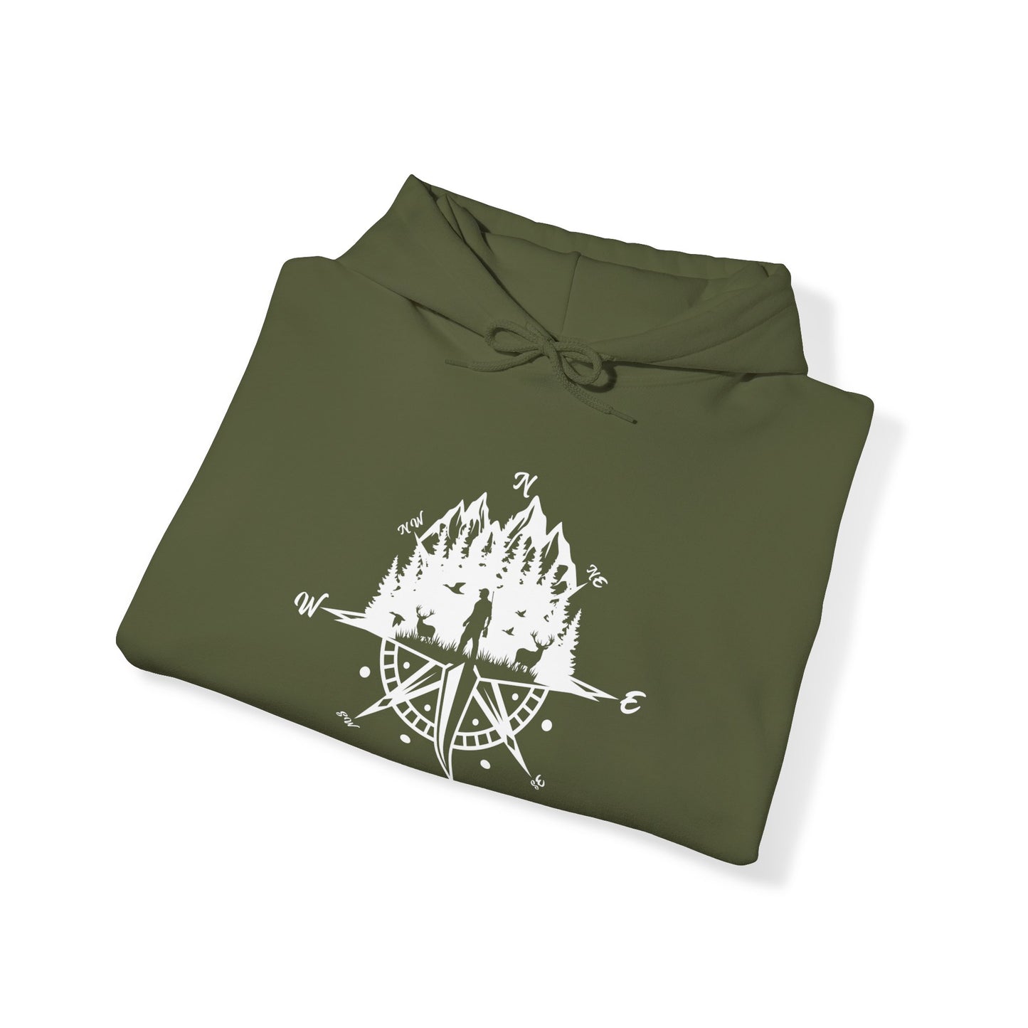 Hunting Compass Hooded Sweatshirt