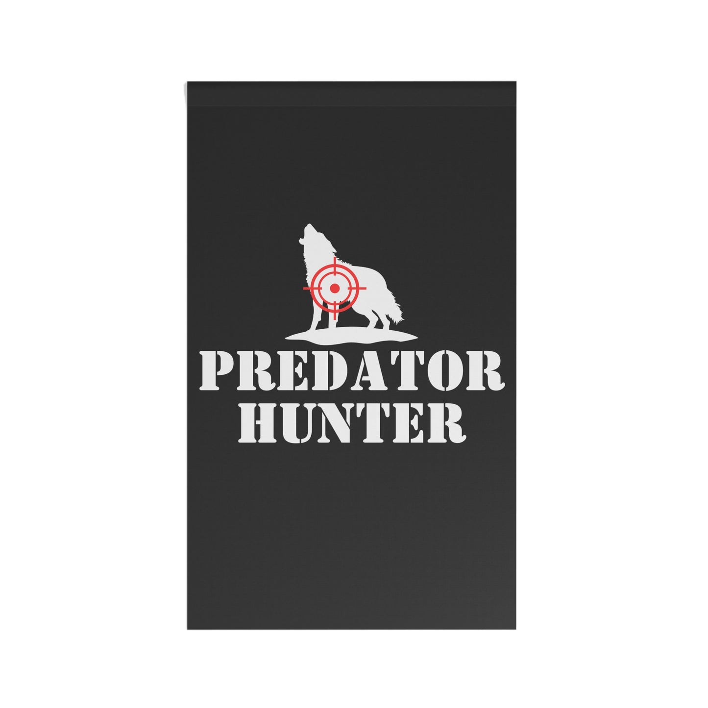 Coyote Predator Hunter Night Life Flag