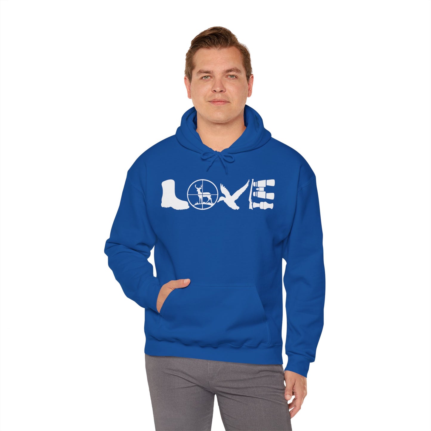 Love Hunting Hooded Sweatshirt