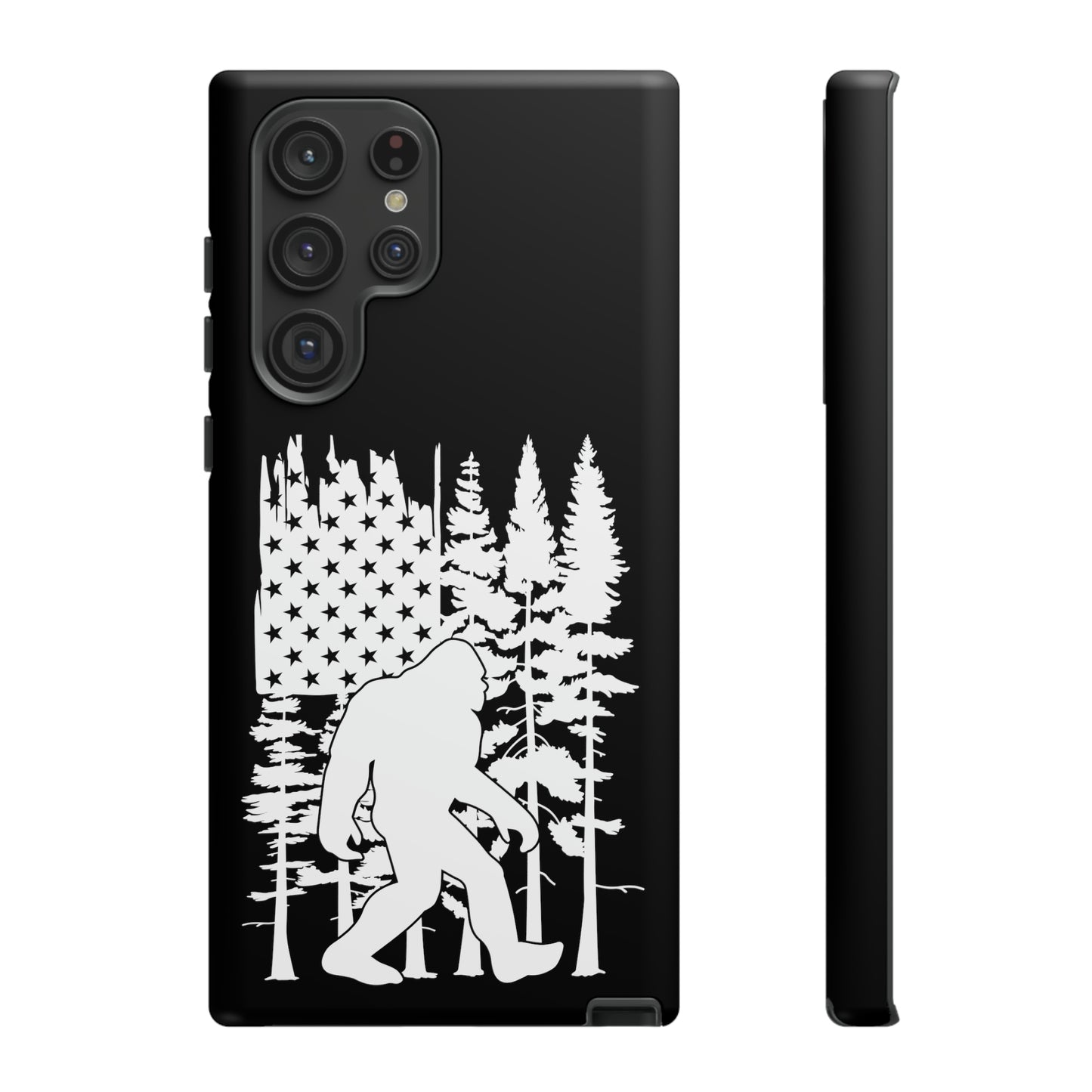 Bigfoot American Flag Phone Case