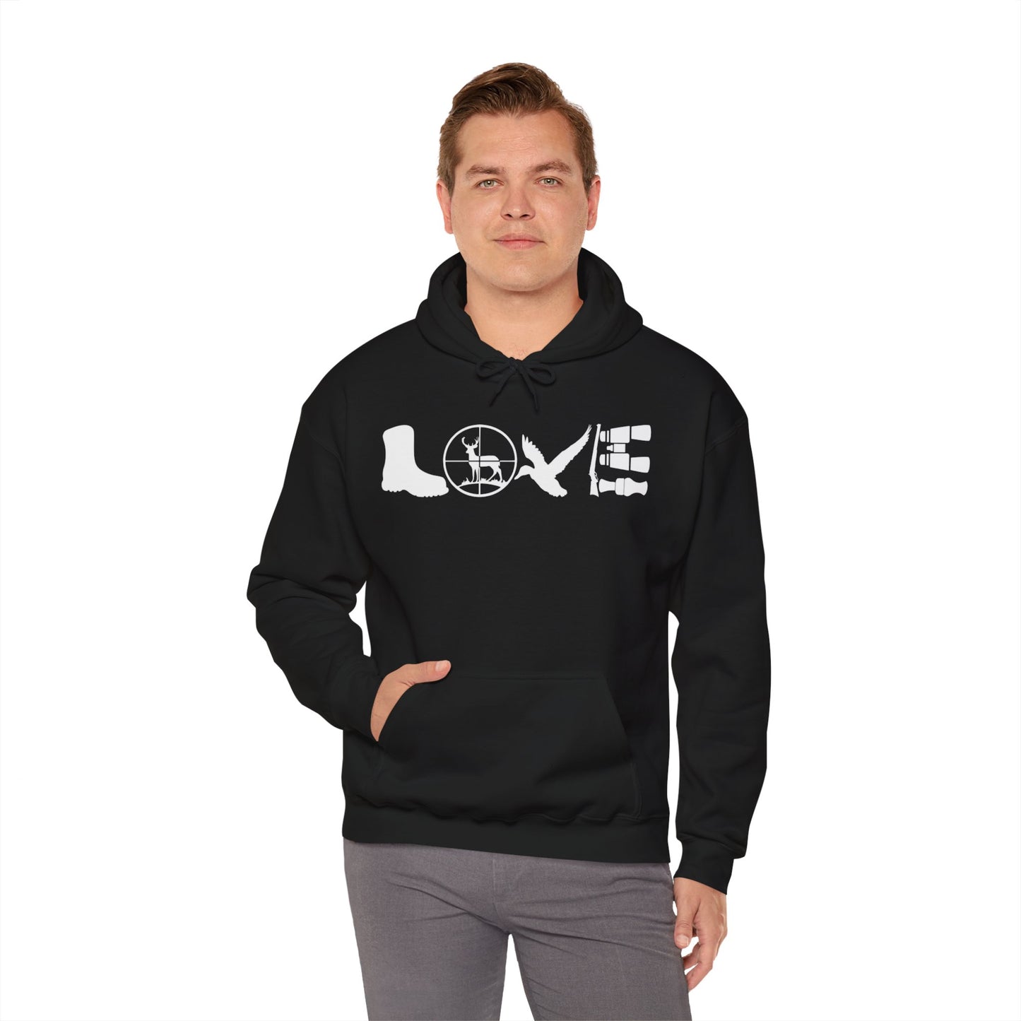 Love Hunting Hooded Sweatshirt