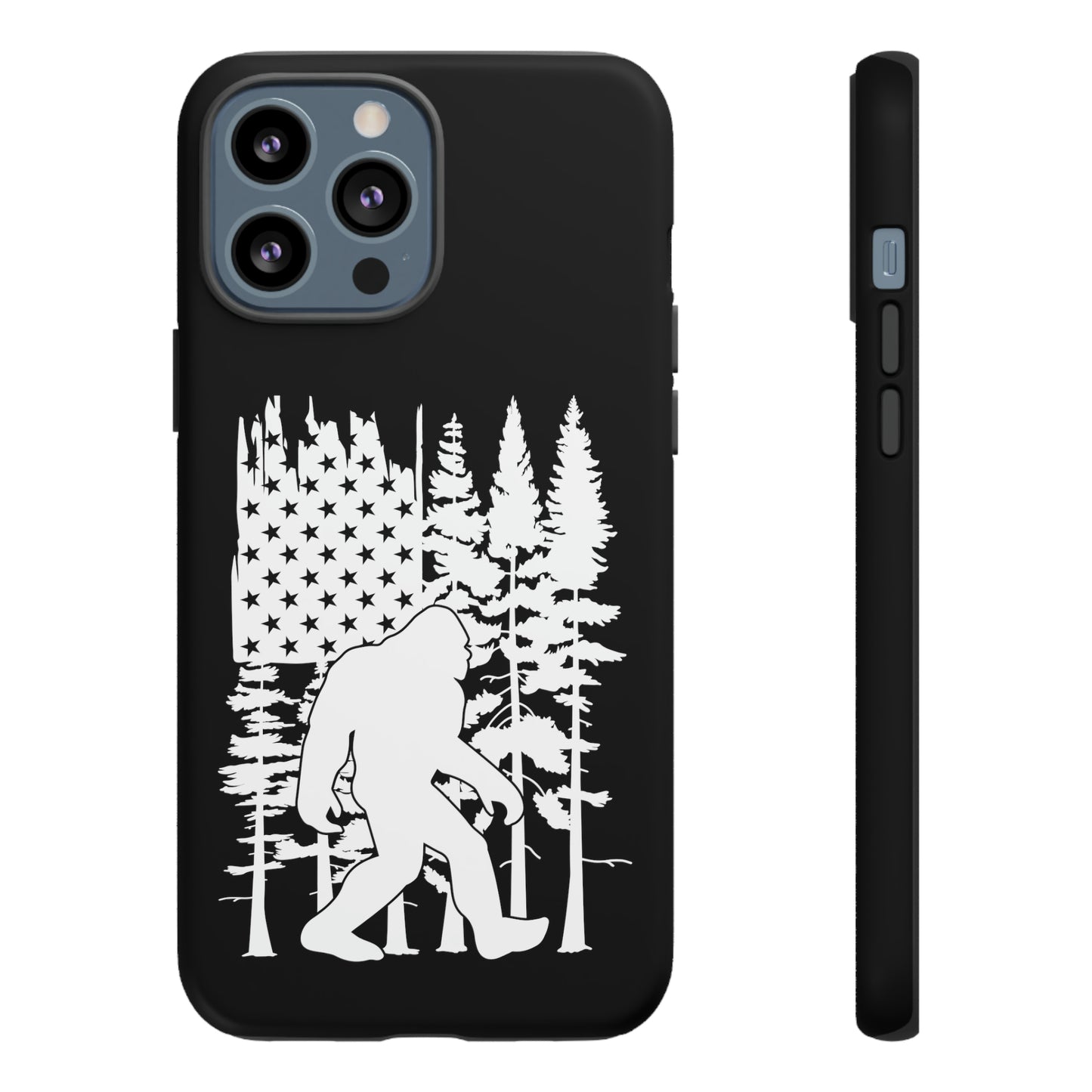 Bigfoot American Flag Phone Case