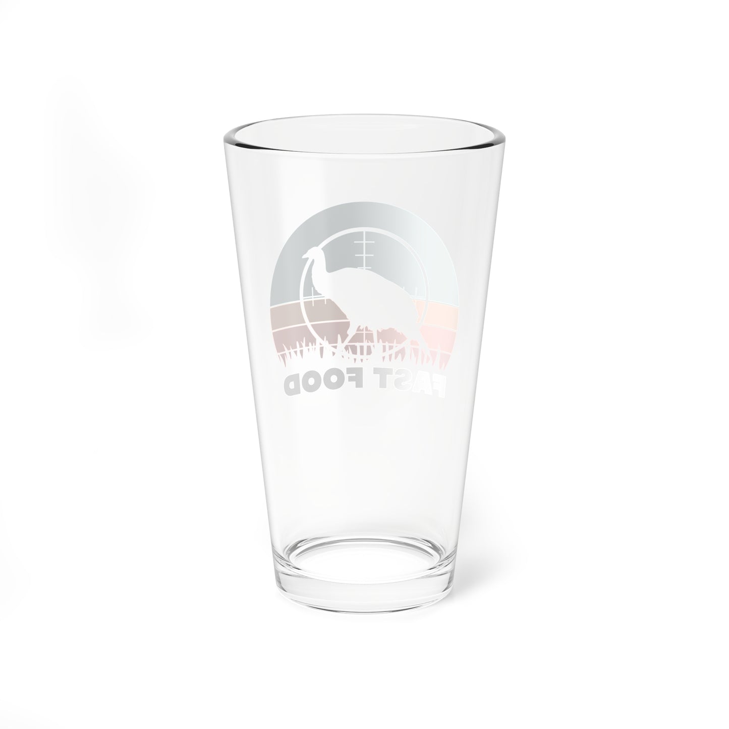 Turkey Fast Food  Pint Glass