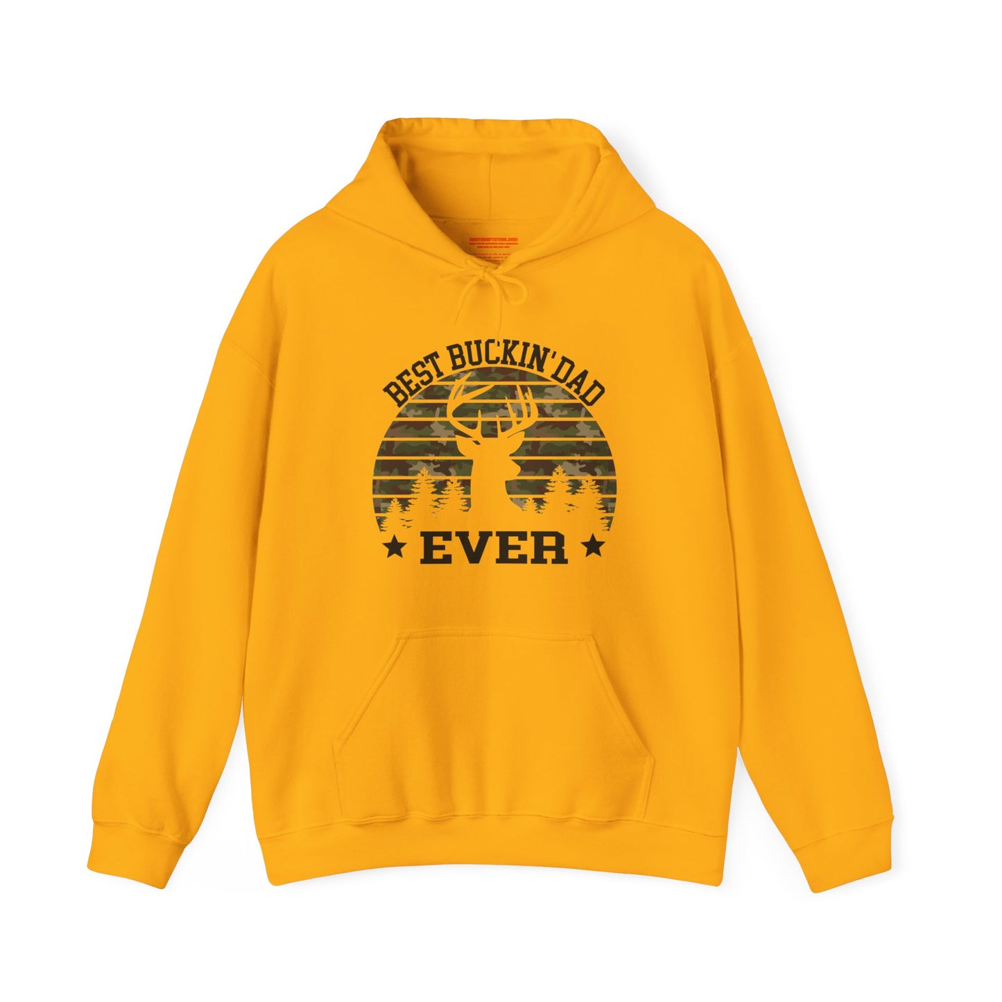 Best Bucking Dad Ever Hooded Sweatshirt