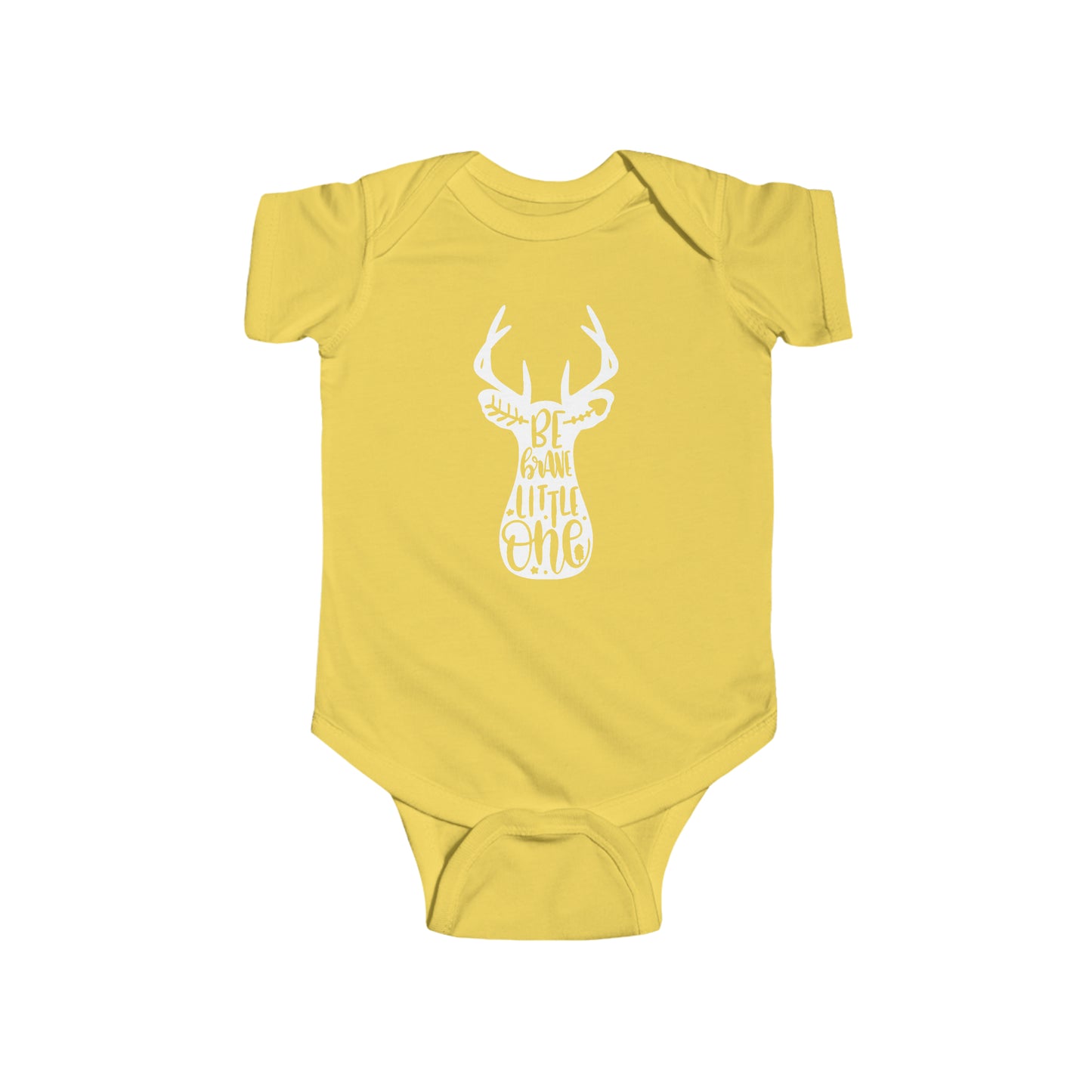 Be Brave Little One Infant Fine Jersey Bodysuit