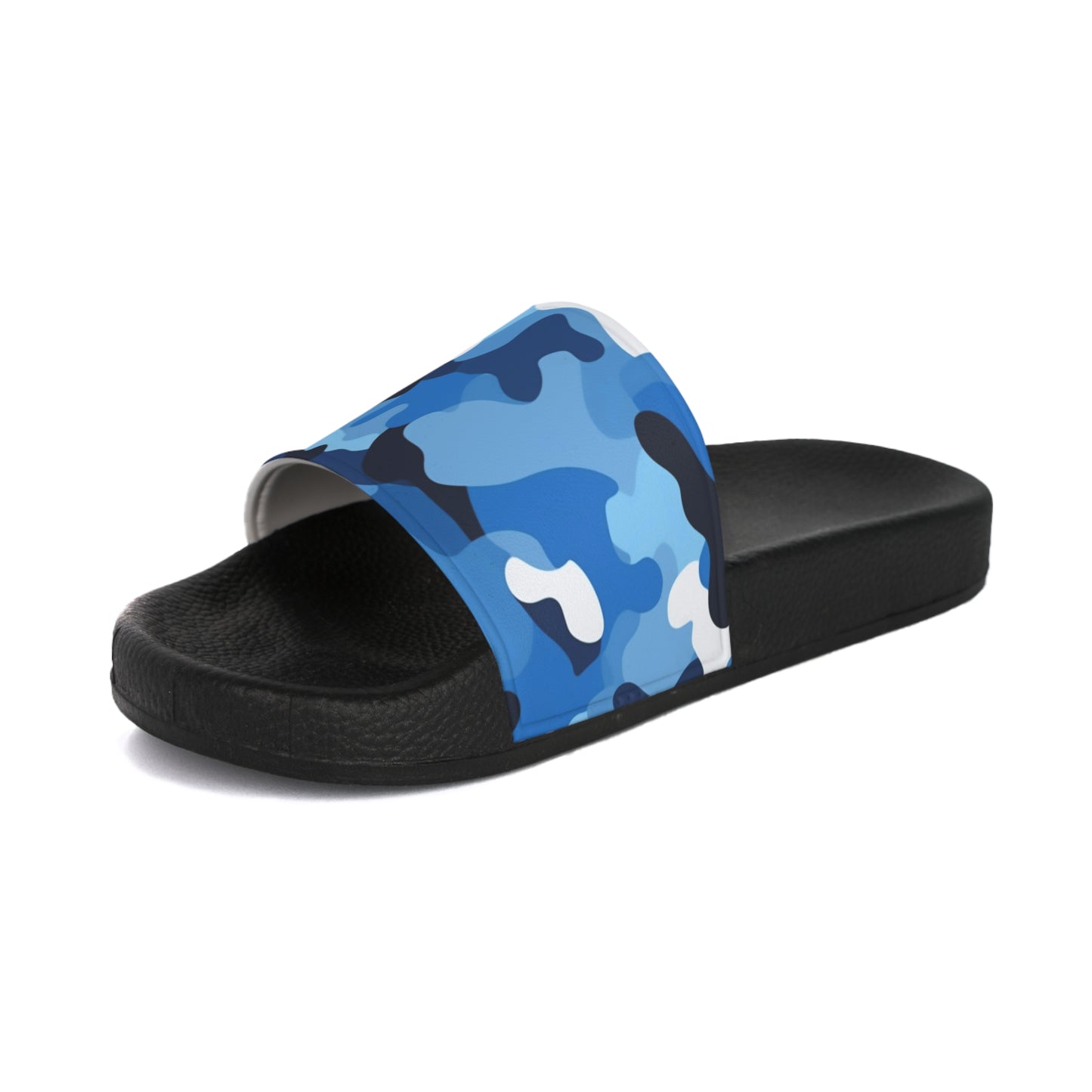 Blue Camo Slides