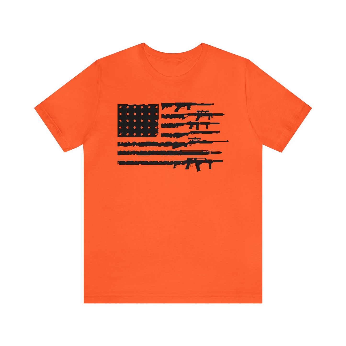 American Flag Guns T-Shirt