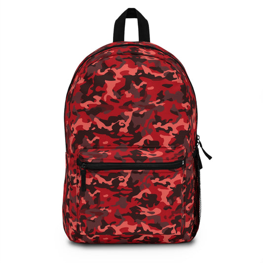 Red Camo Backpack