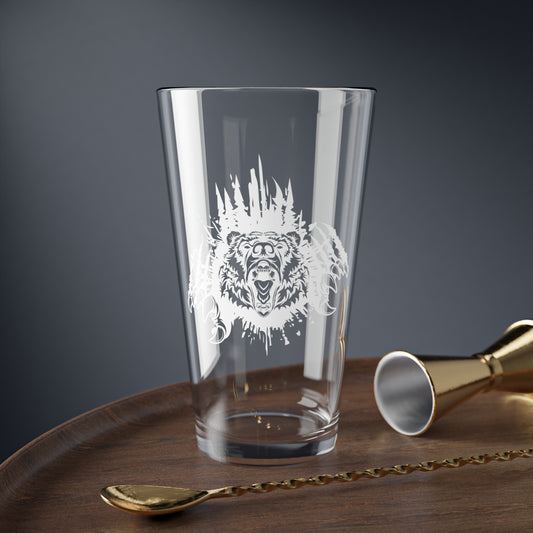 Angry Bear Pint Glass