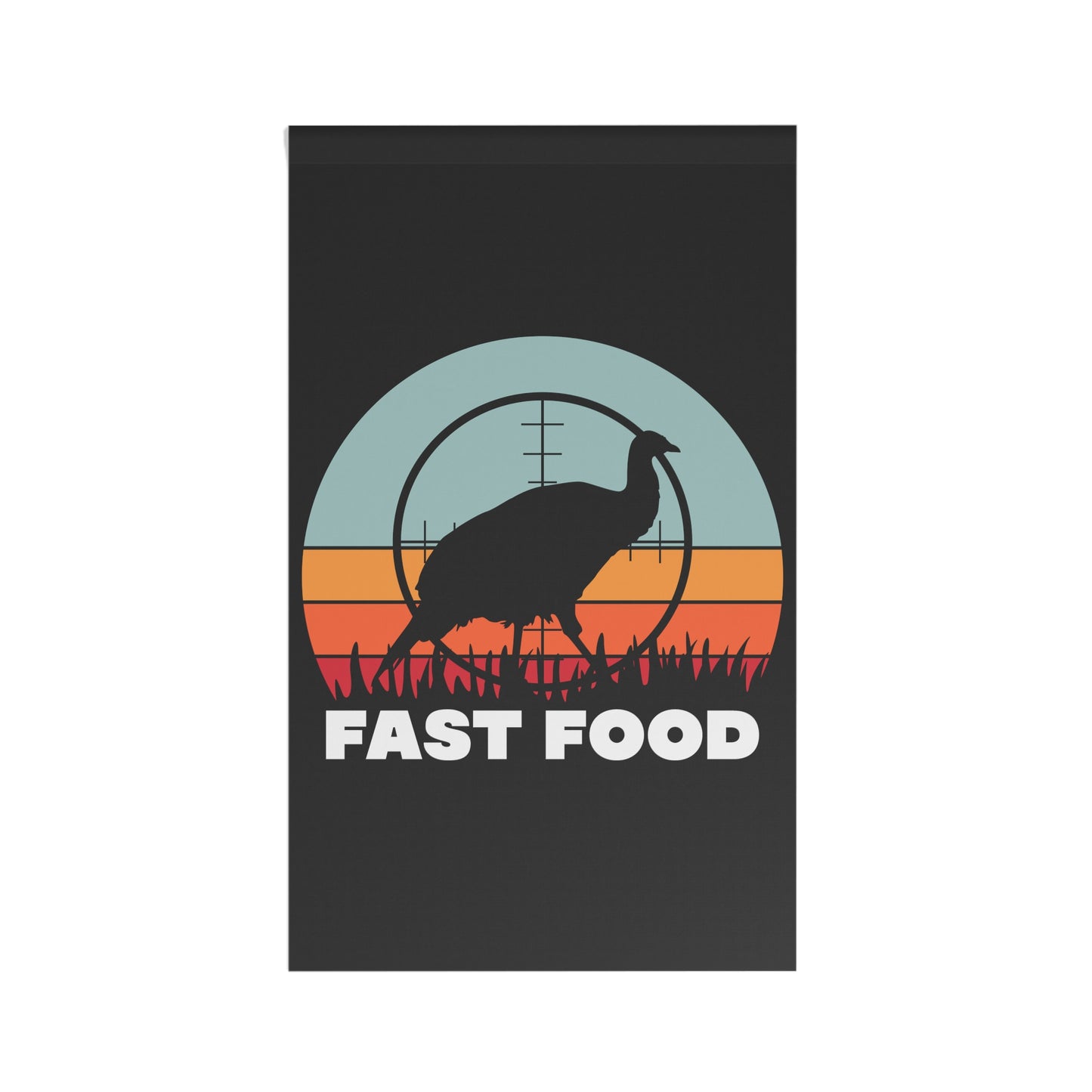 Turkey Fast Food  Flag