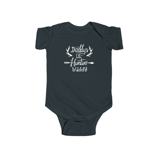 Daddy's Lil Huntin Buddy Infant Fine Jersey Bodysuit