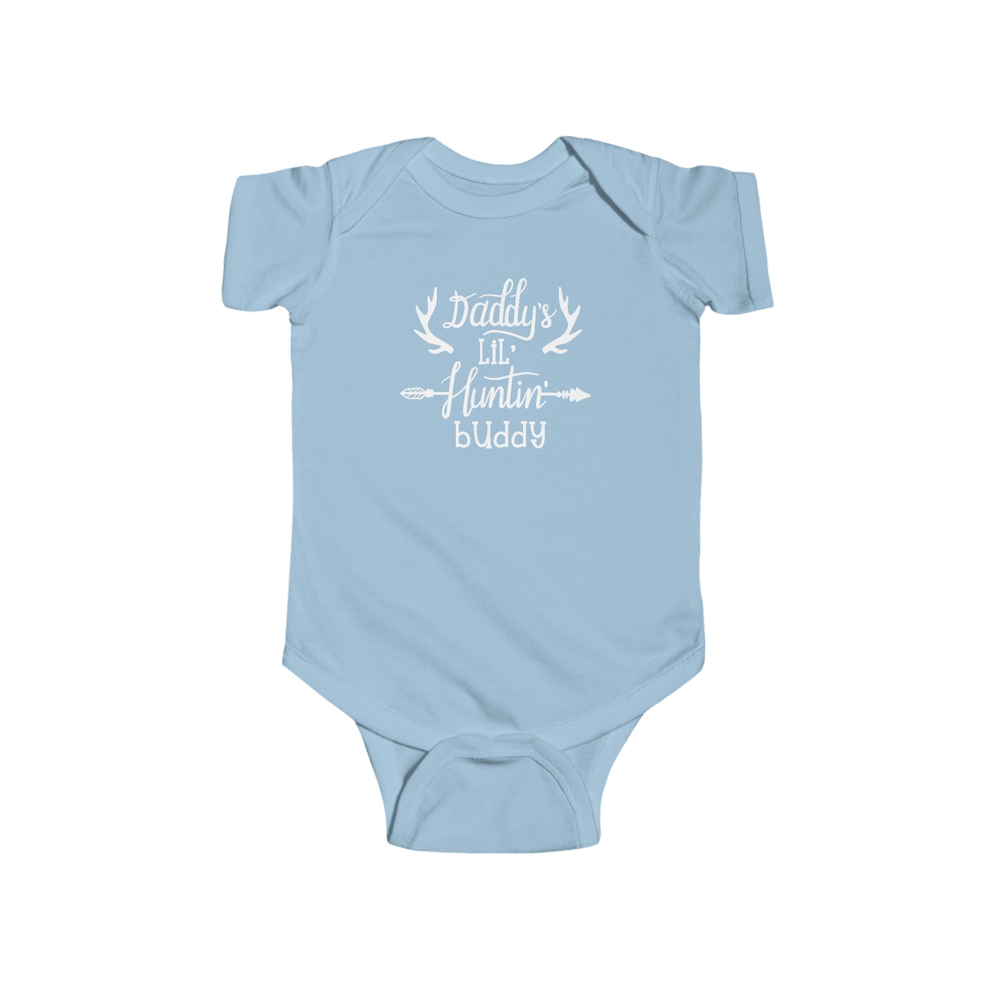 Daddy's Lil Huntin Buddy Infant Fine Jersey Bodysuit