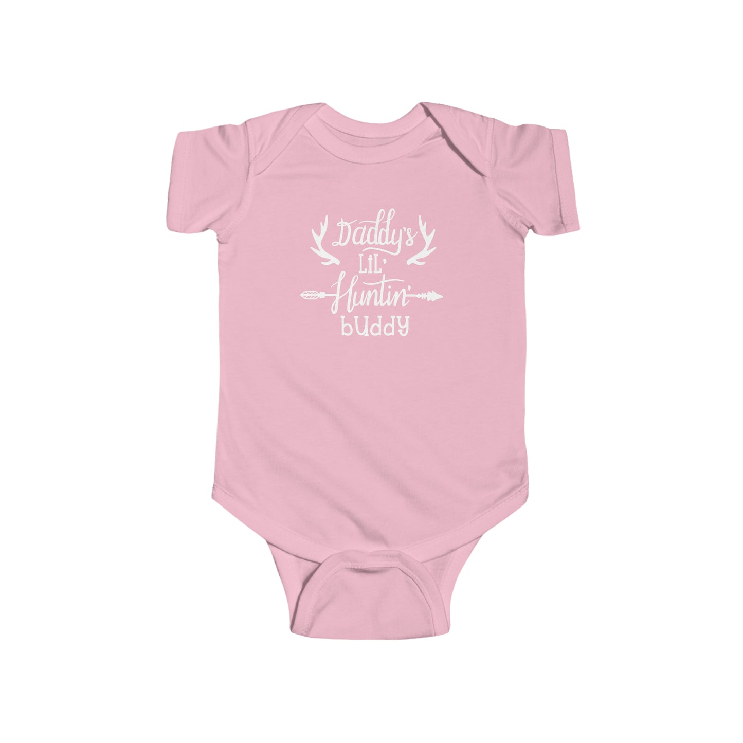 Daddy's Lil Huntin Buddy Infant Fine Jersey Bodysuit