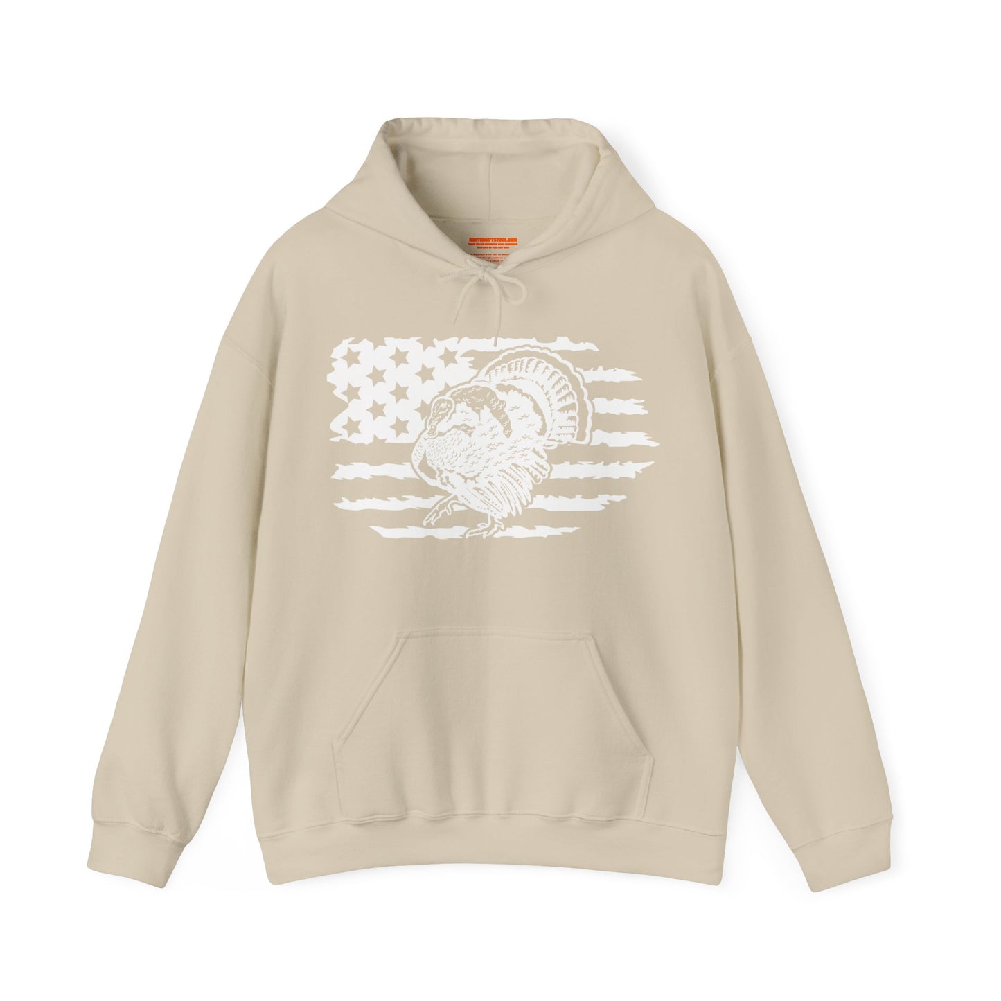 Turkey American Flag Hooded Sweatshirt