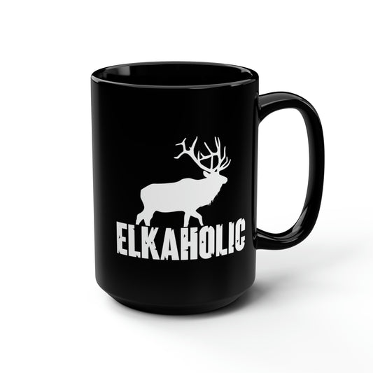 Elkaholic Mug, 15oz