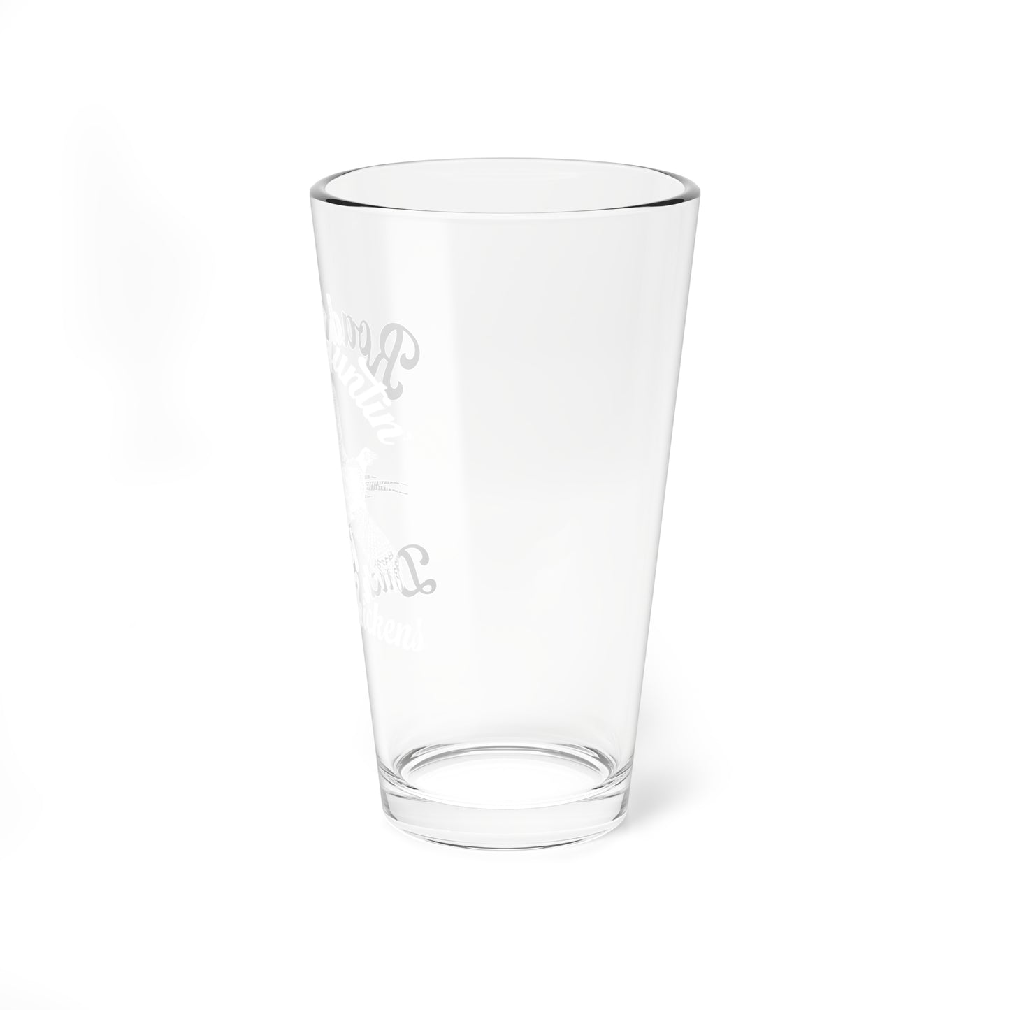 Road Huntin' For Ditch Chickens Pint Glass