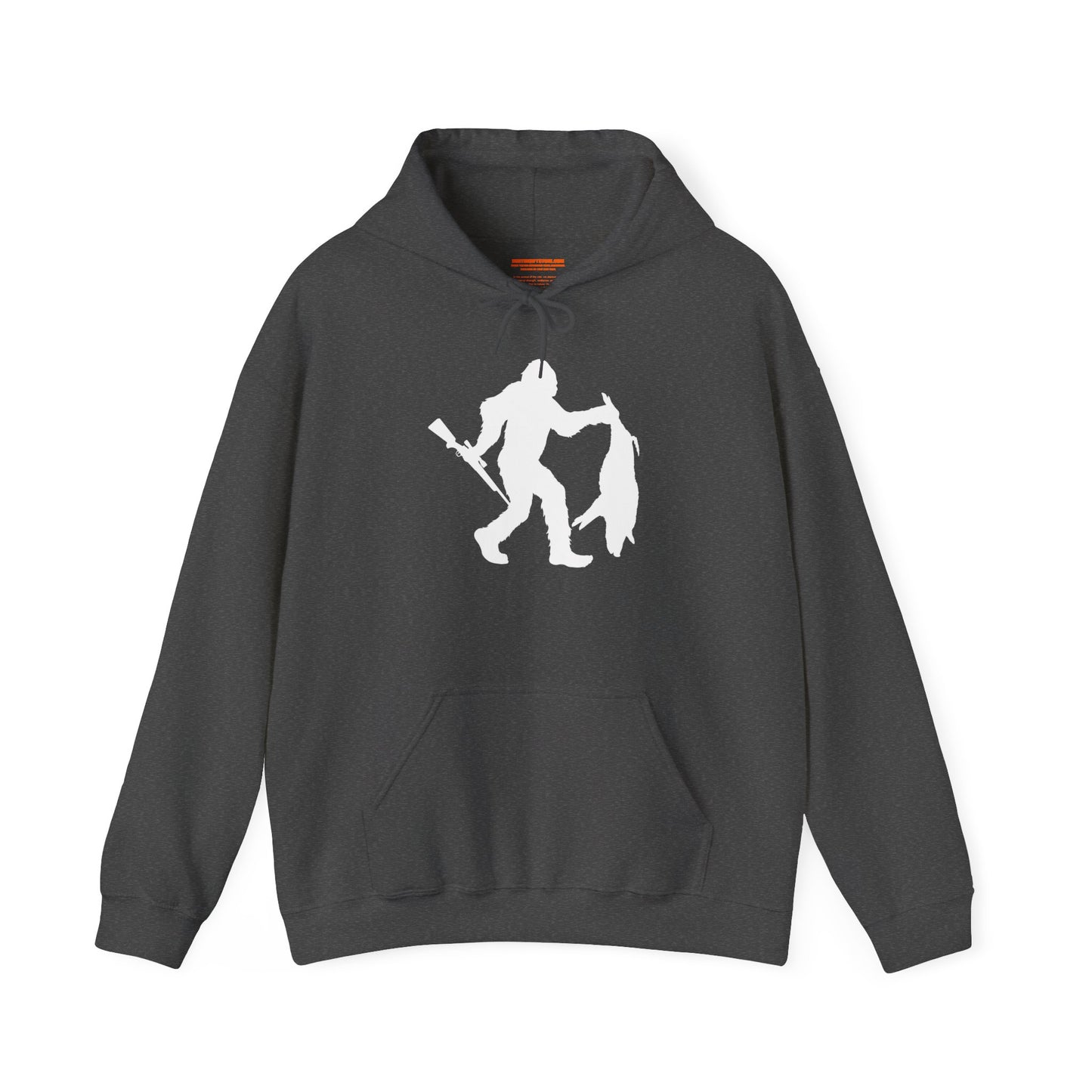 Bigfoot Carrying Hog Hooded Sweatshirt