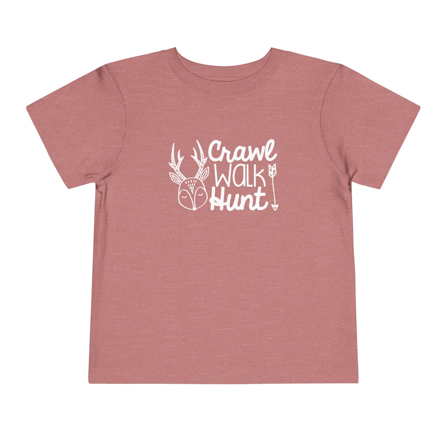 Crawl Walk Hunt Toddler T-Shirt