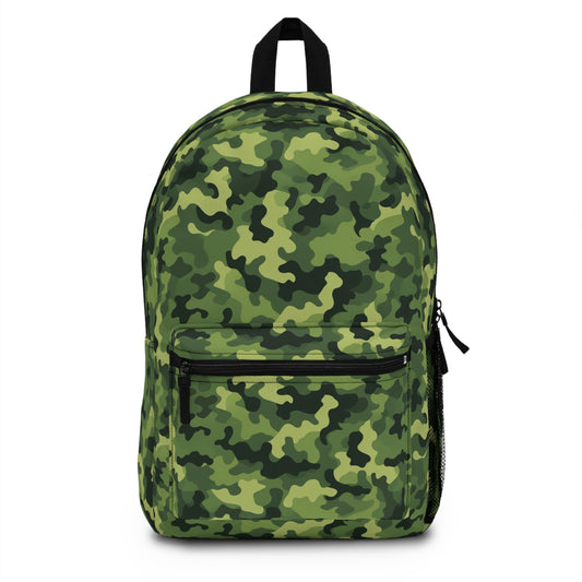 Light Green Camo Backpack