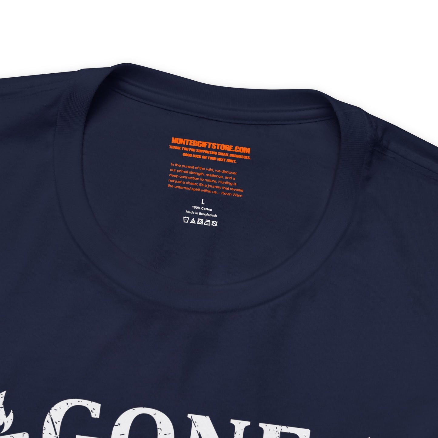 Gone Fishing Be Back Soon for Hunting T-Shirt