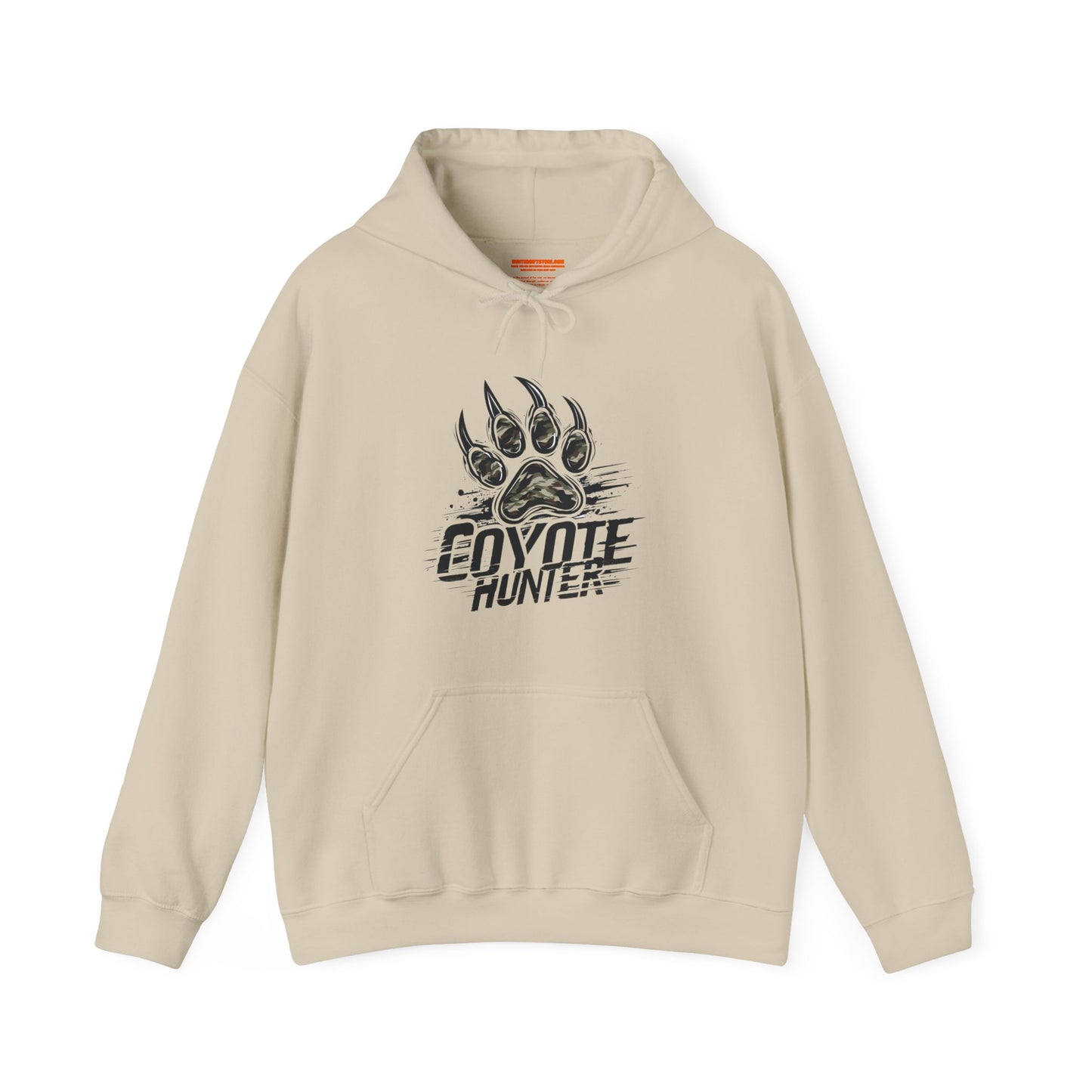 Coyote Hunter Paw Hooded Sweatshirt