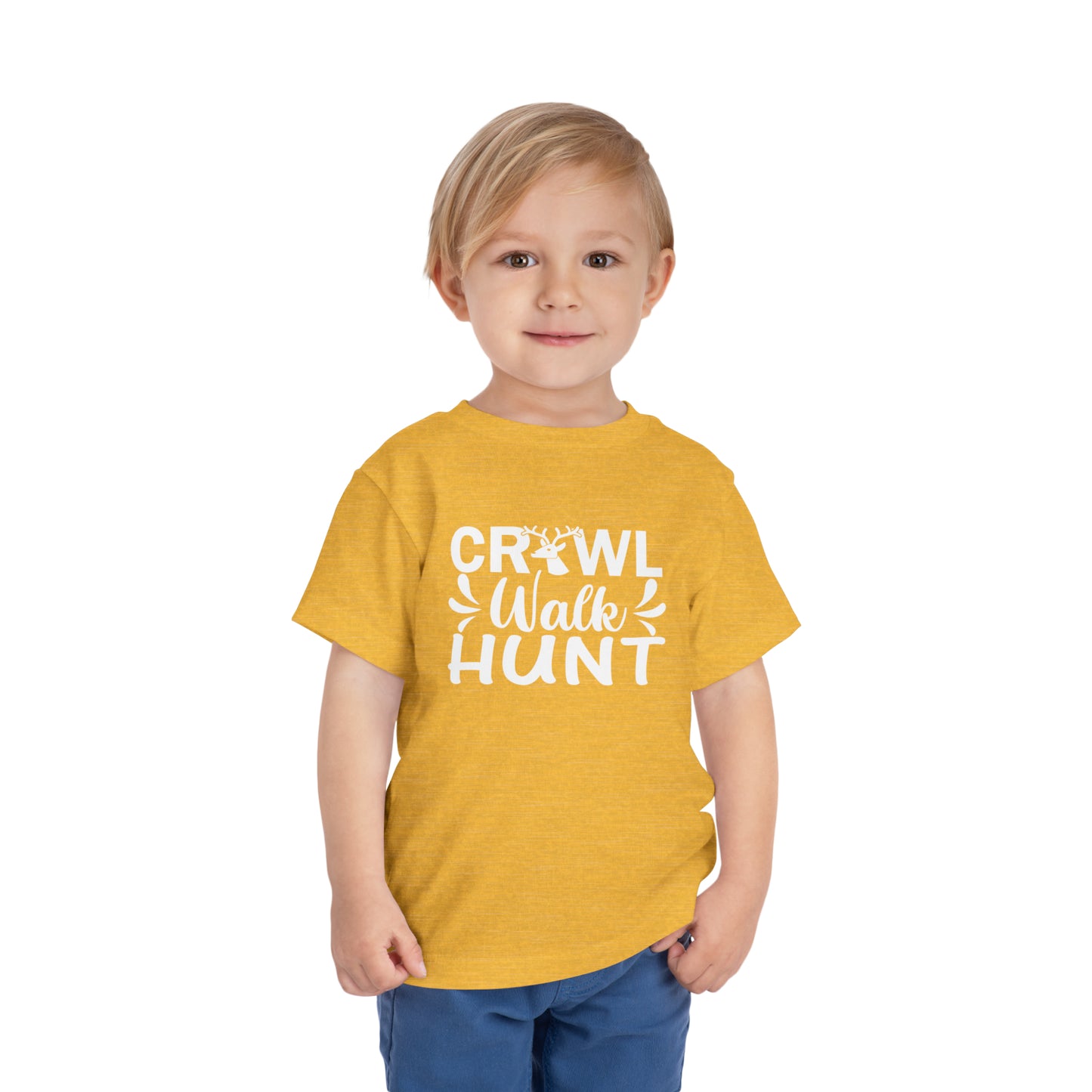 Crawl Walk Hunt Toddler T-Shirt