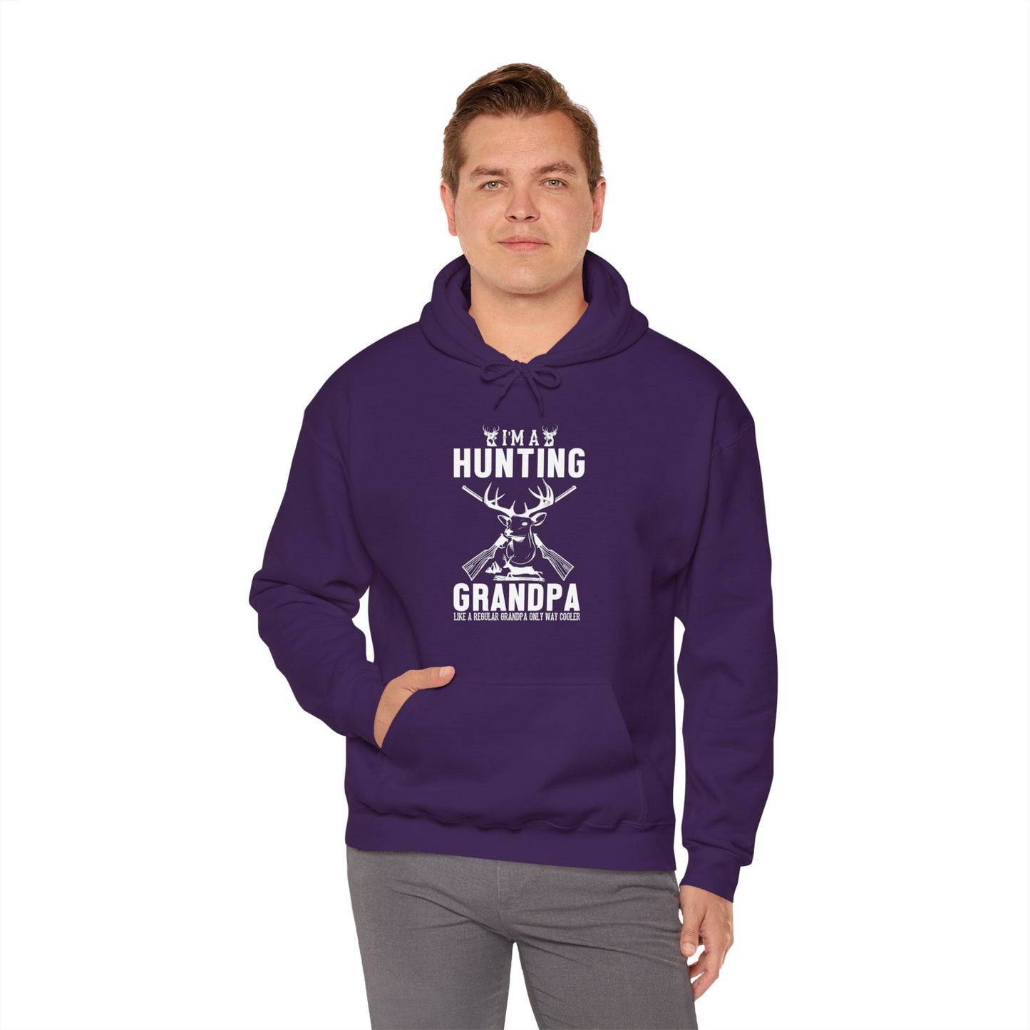 I'm A Hunting Grandpa Hooded Sweatshirt