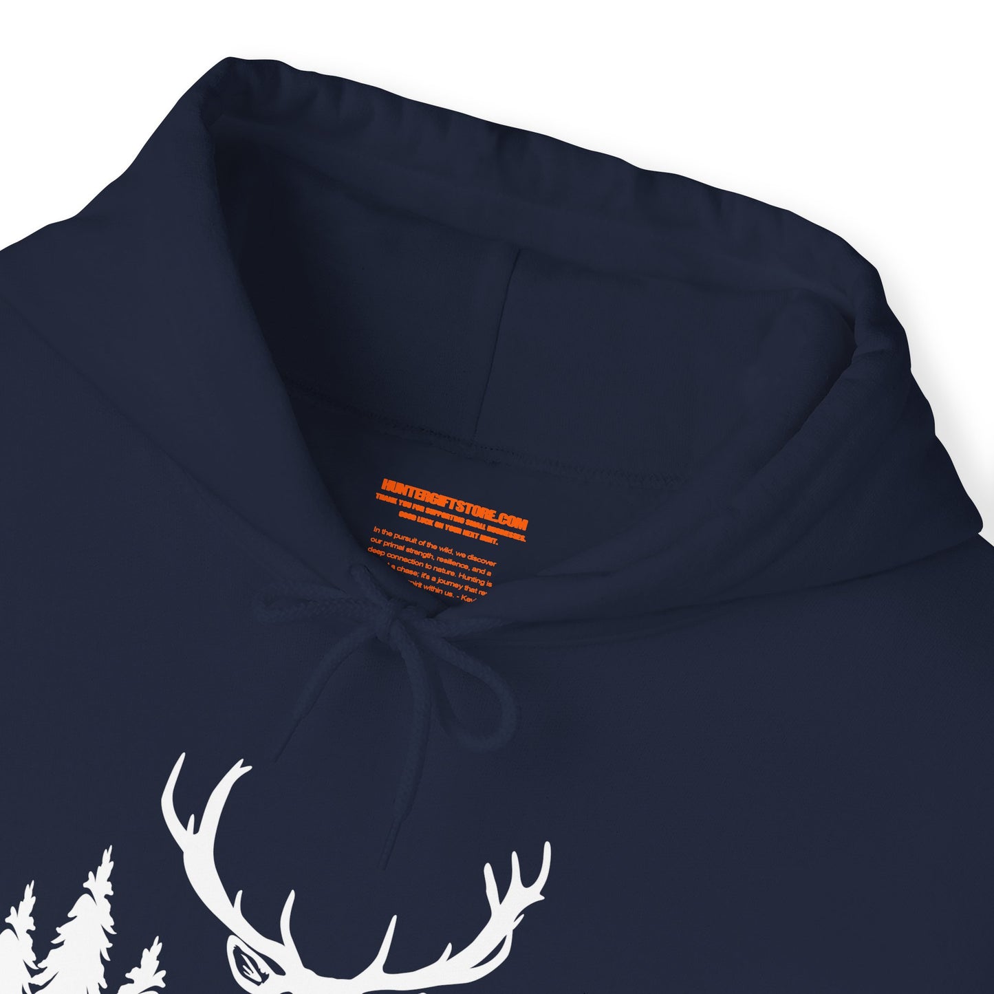 Deer Hunting Scene Hooded Sweatshirt