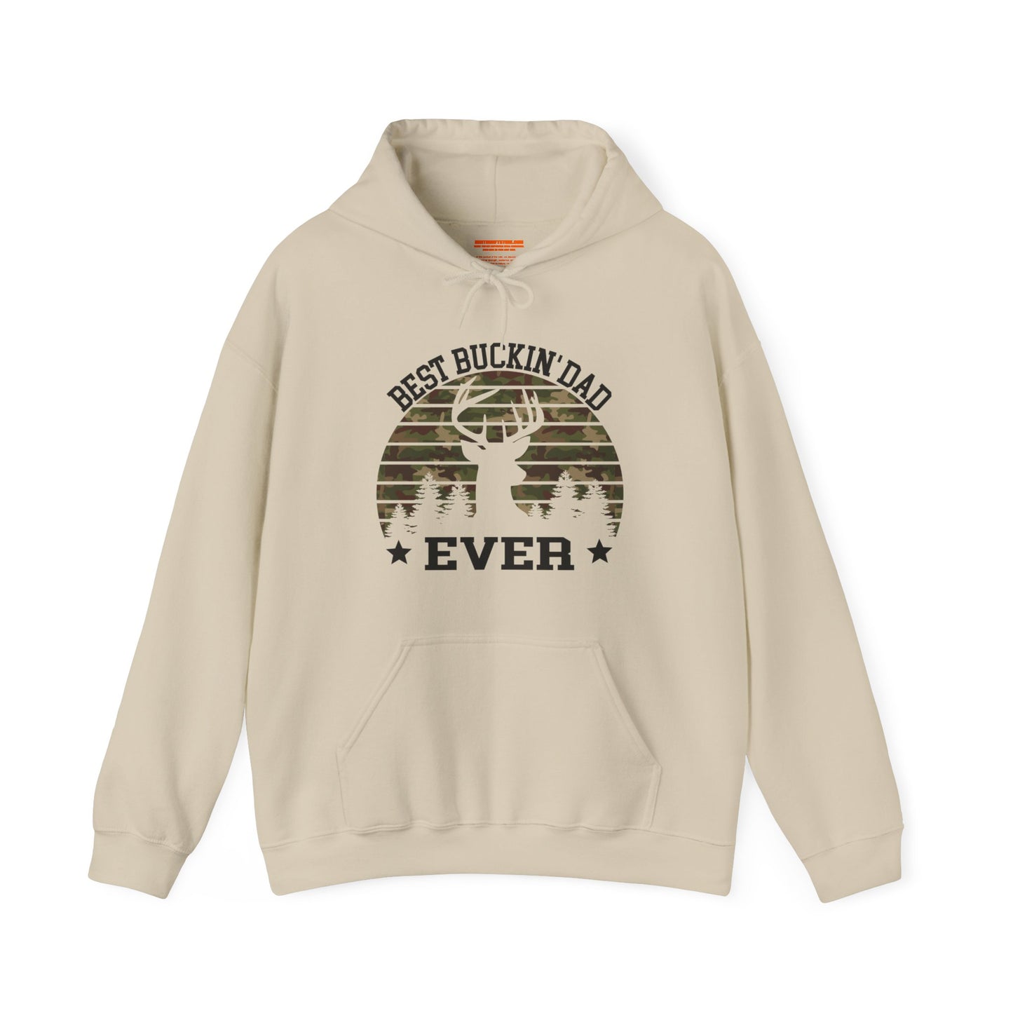 Best Bucking Dad Ever Hooded Sweatshirt