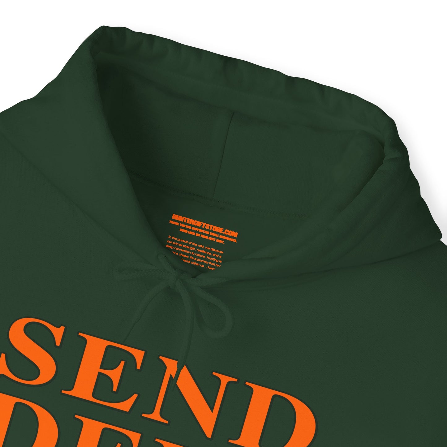 Send Deer Pics Hooded Sweatshirt