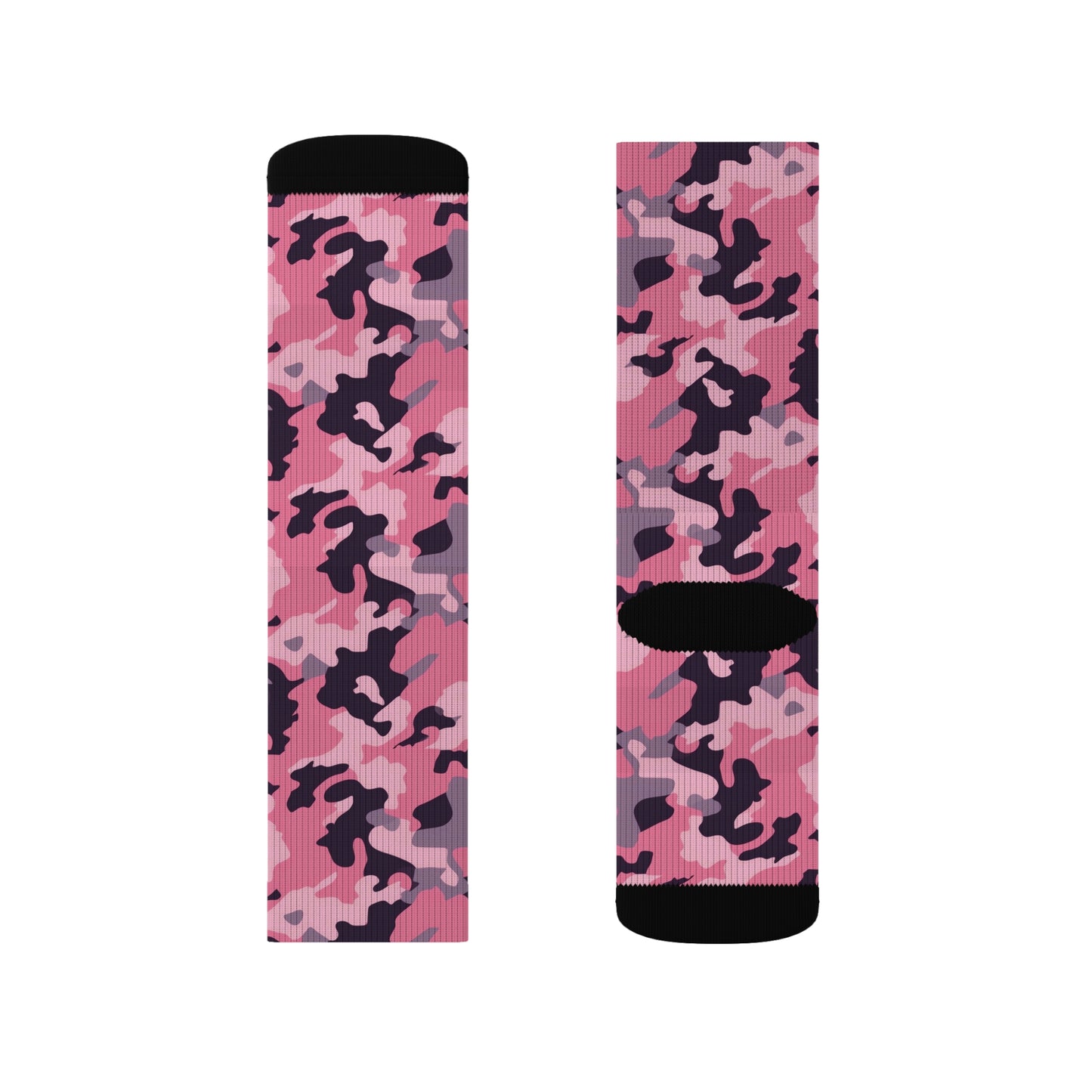 Pink Camo Socks