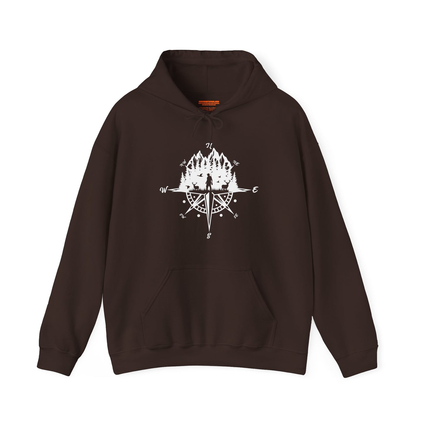 Hunting Compass Hooded Sweatshirt